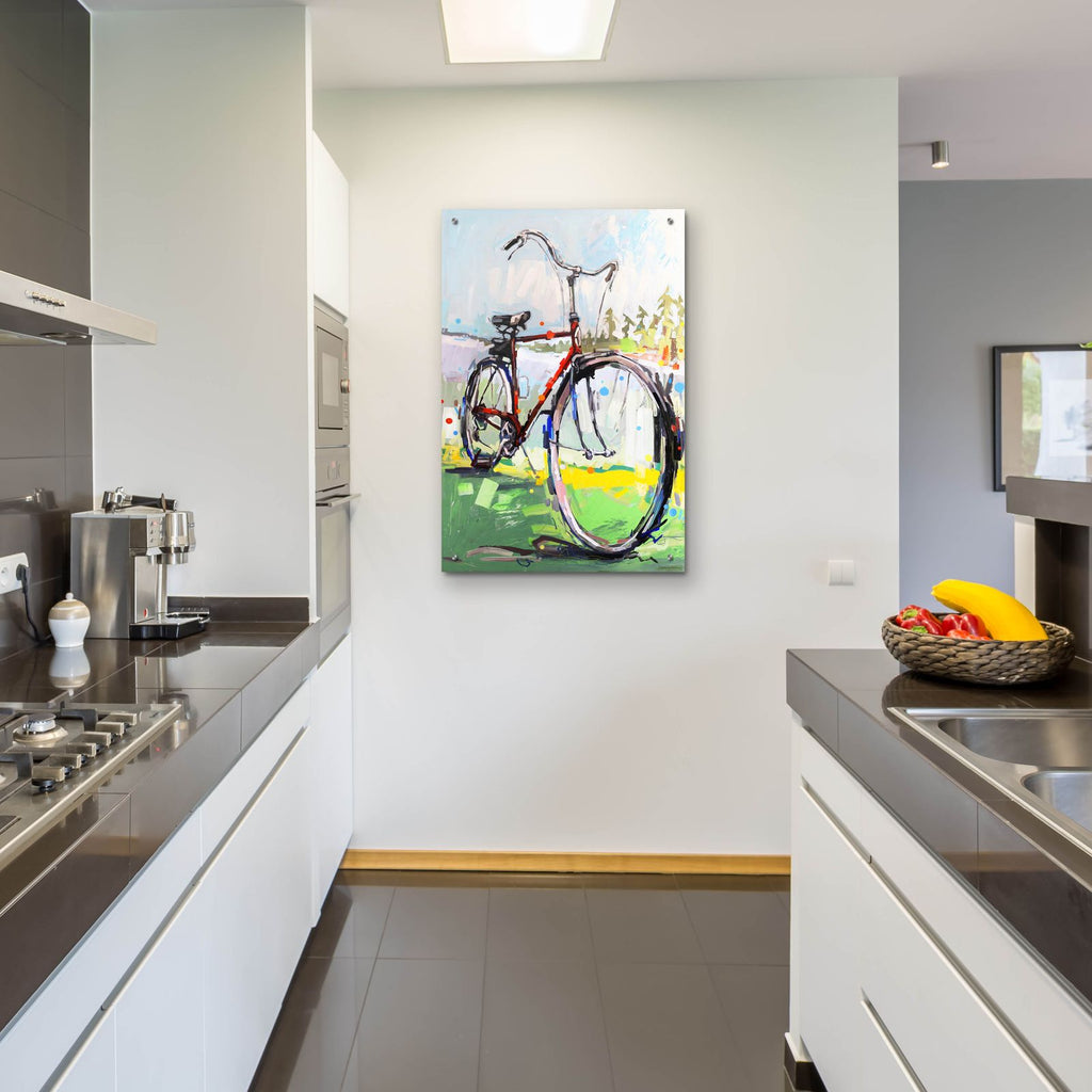 Epic Art ' Get My Feet Up' by Adam Swanson, Acrylic Glass Wall Art,24x36
