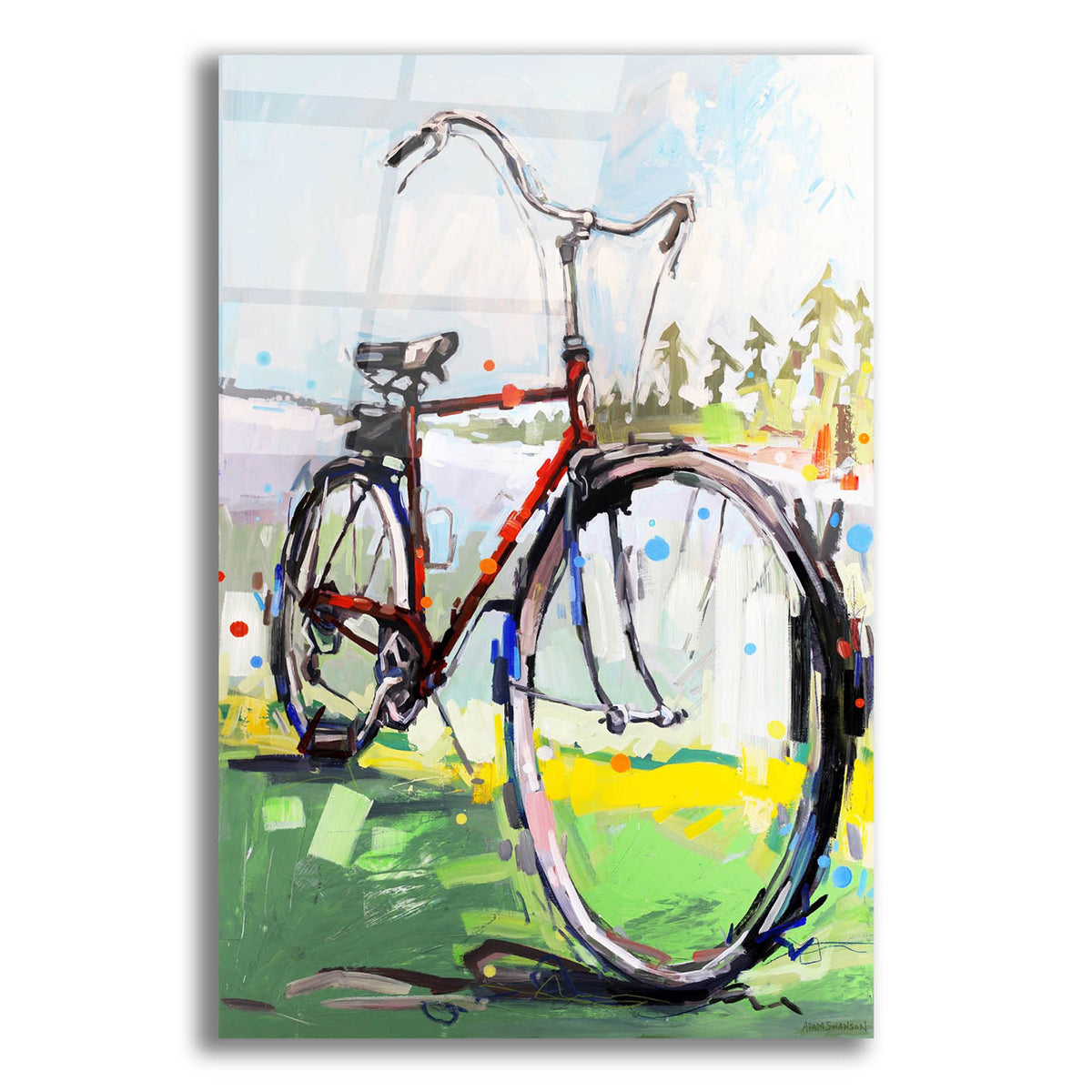 Epic Art ' Get My Feet Up' by Adam Swanson, Acrylic Glass Wall Art