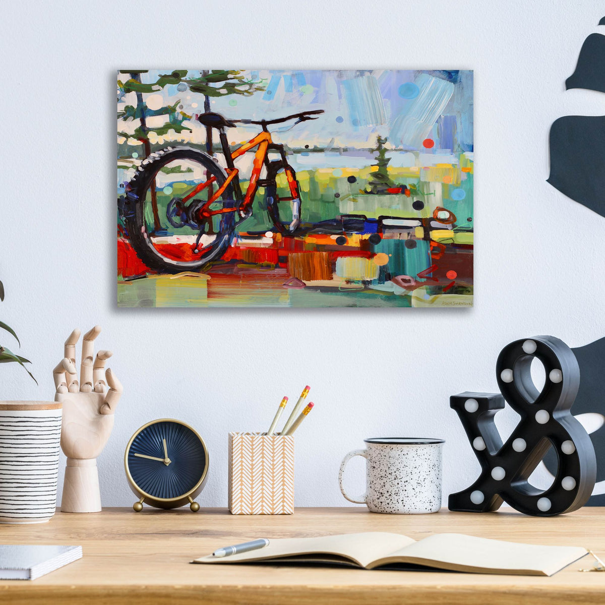 Epic Art ' Wilder' by Adam Swanson, Acrylic Glass Wall Art,16x12