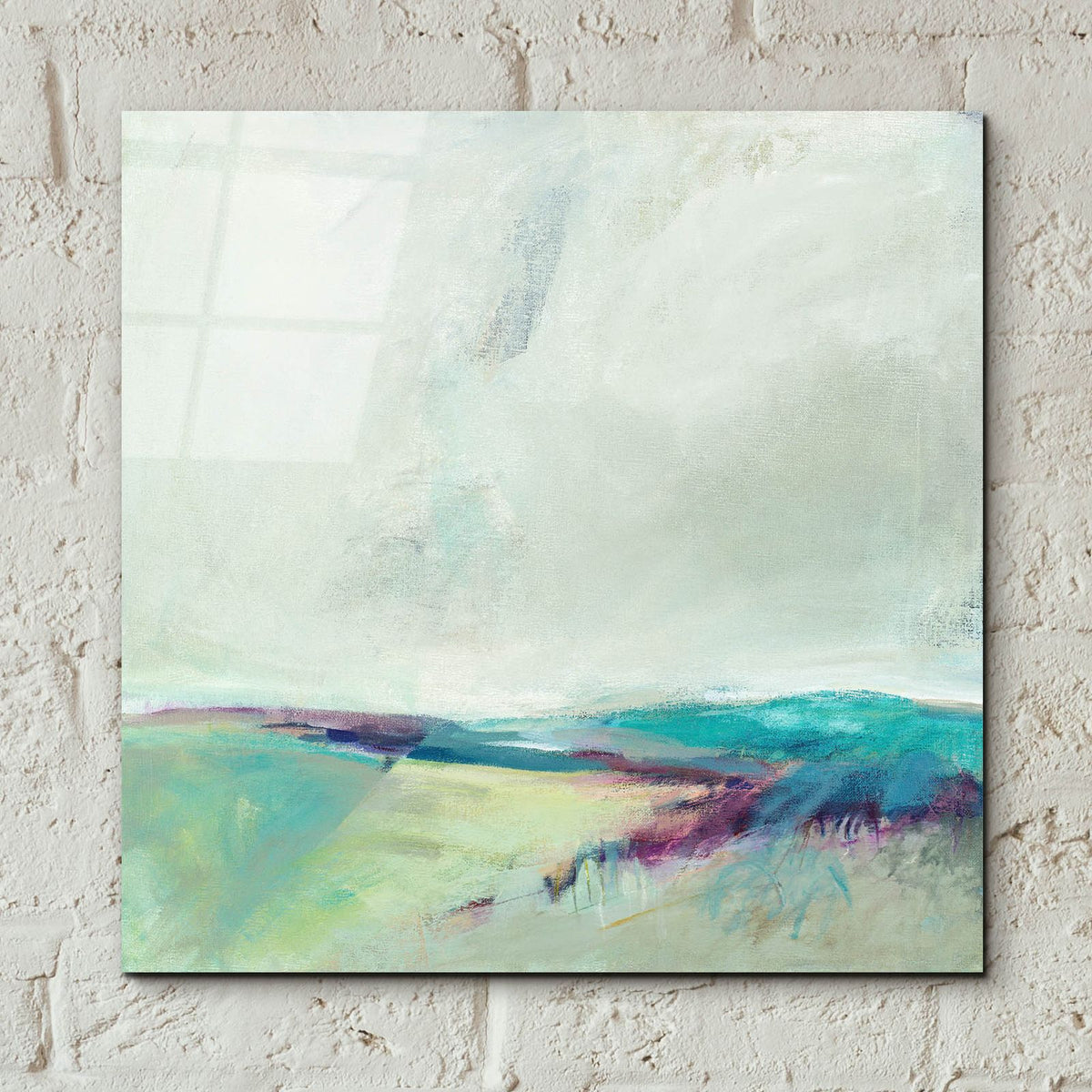 Crossing Spaces by Alice Sheridan - 12x12 acrylic wall art in a room