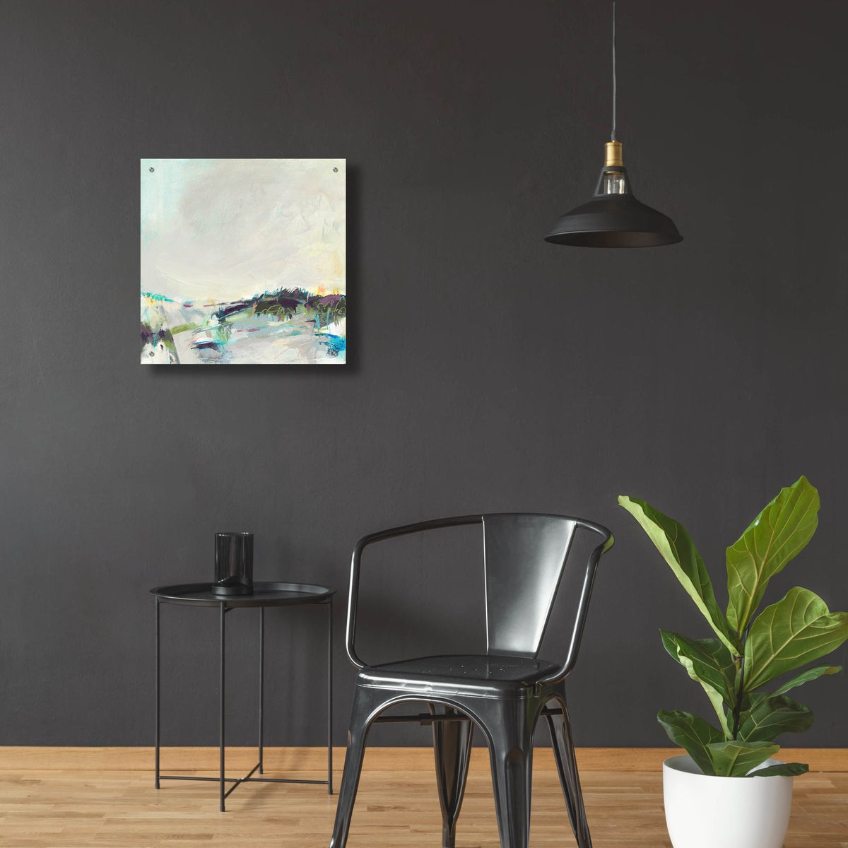 Stepping Out by Alice Sheridan - 24x24 acrylic wall art in a room