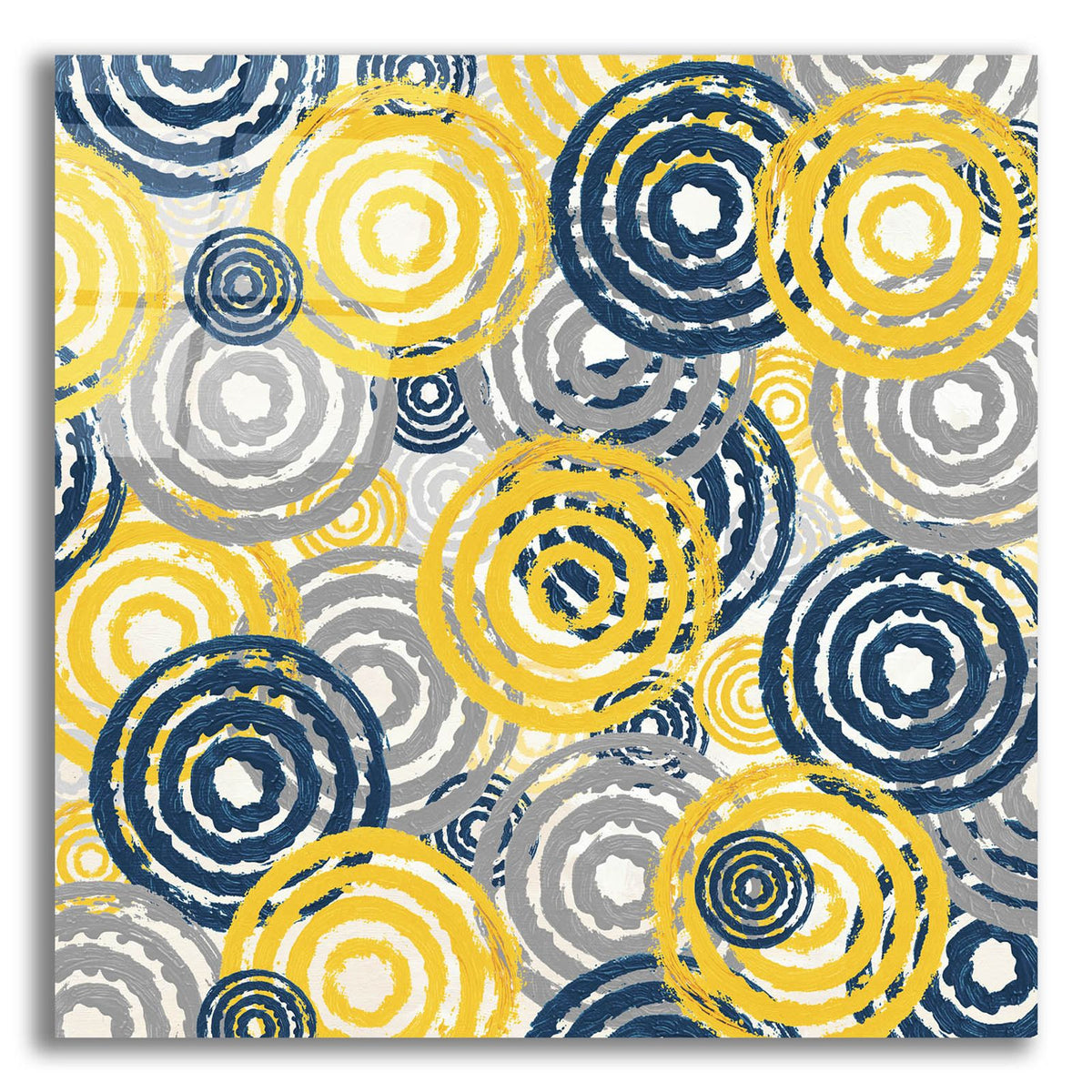 New Circles 1 by Alicia Soave acrylic glass wall art
