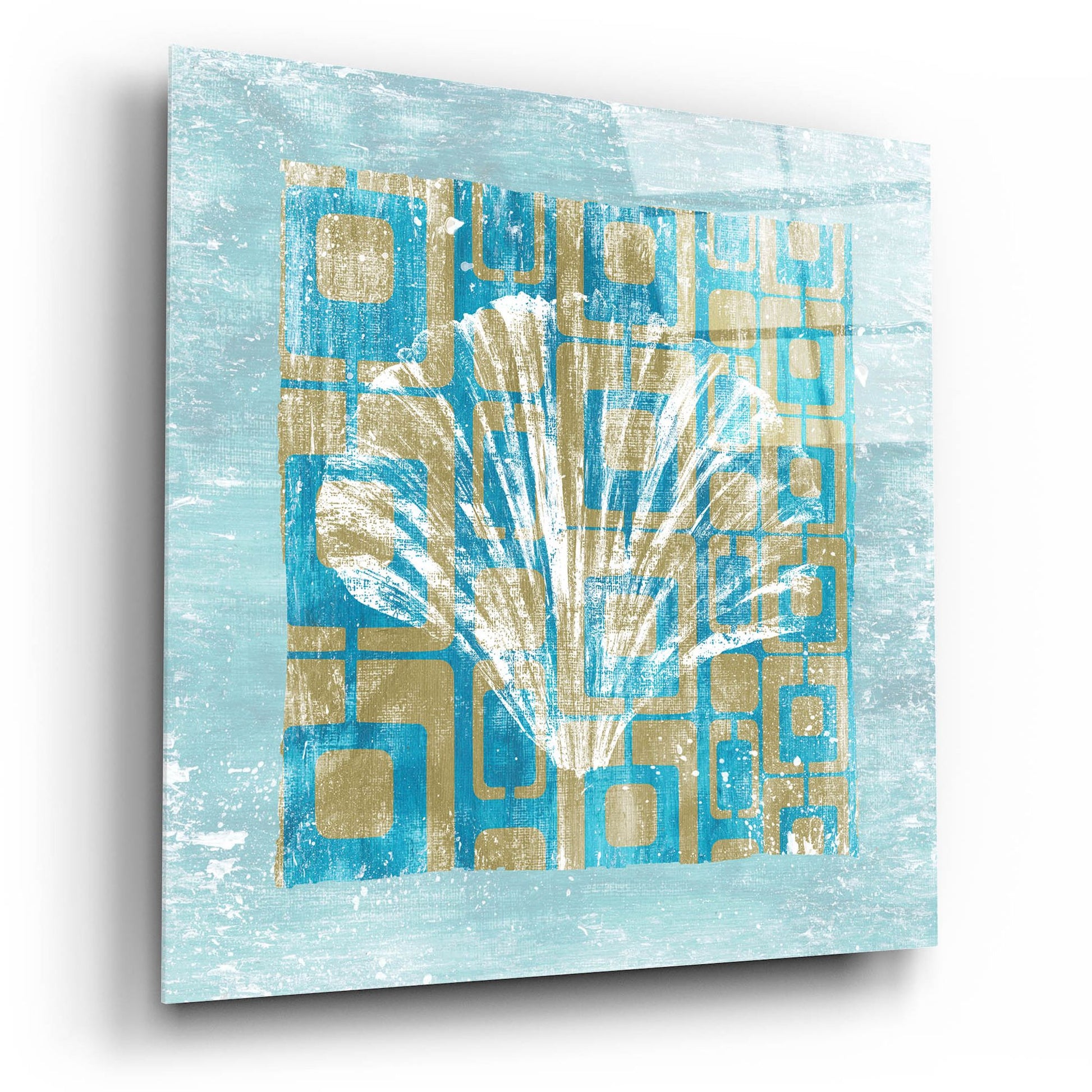 Epic Art ' Shell Game 1' by Alicia Soave, Acrylic Glass Wall Art,12x12