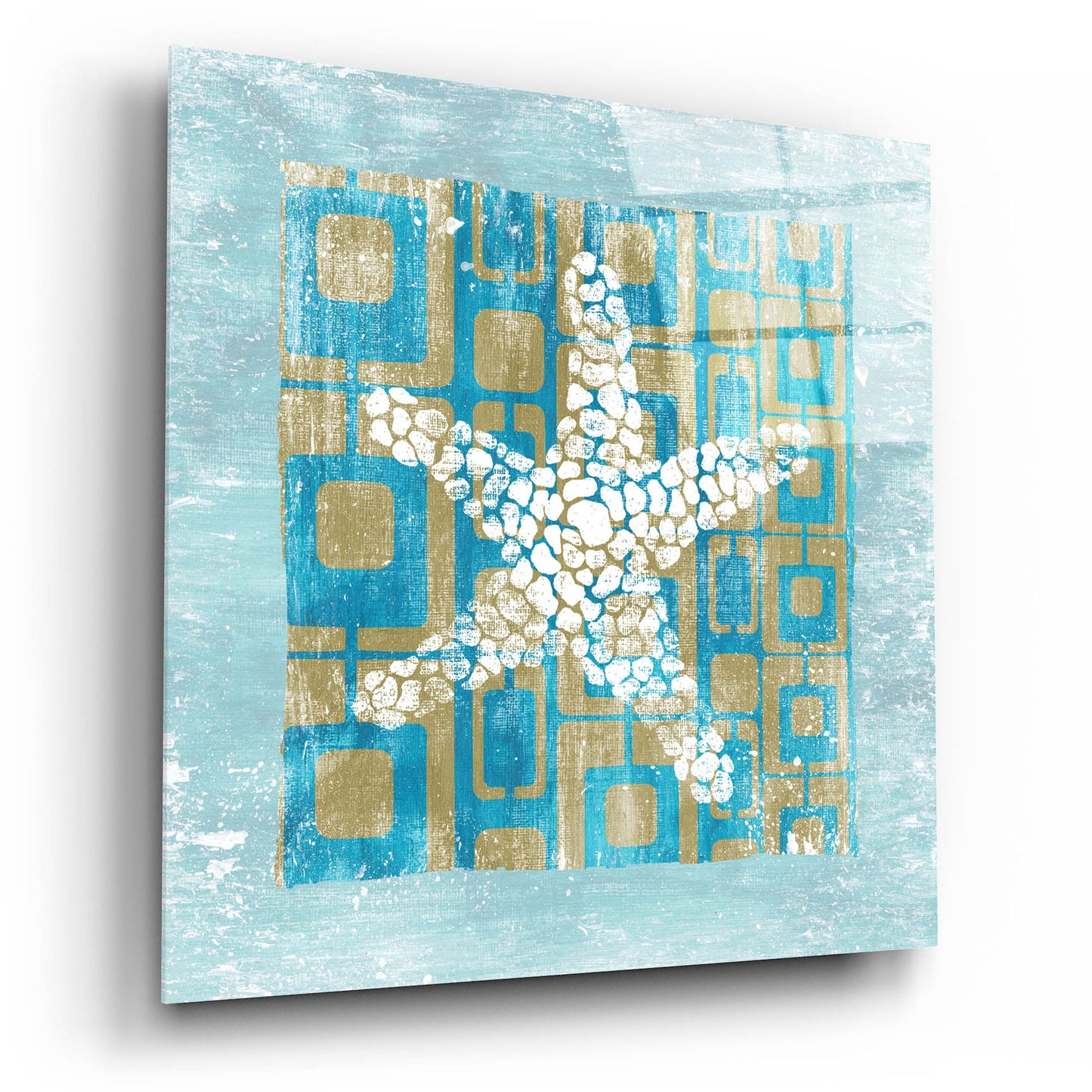 Epic Art ' Shell Game 3' by Alicia Soave, Acrylic Glass Wall Art,12x12