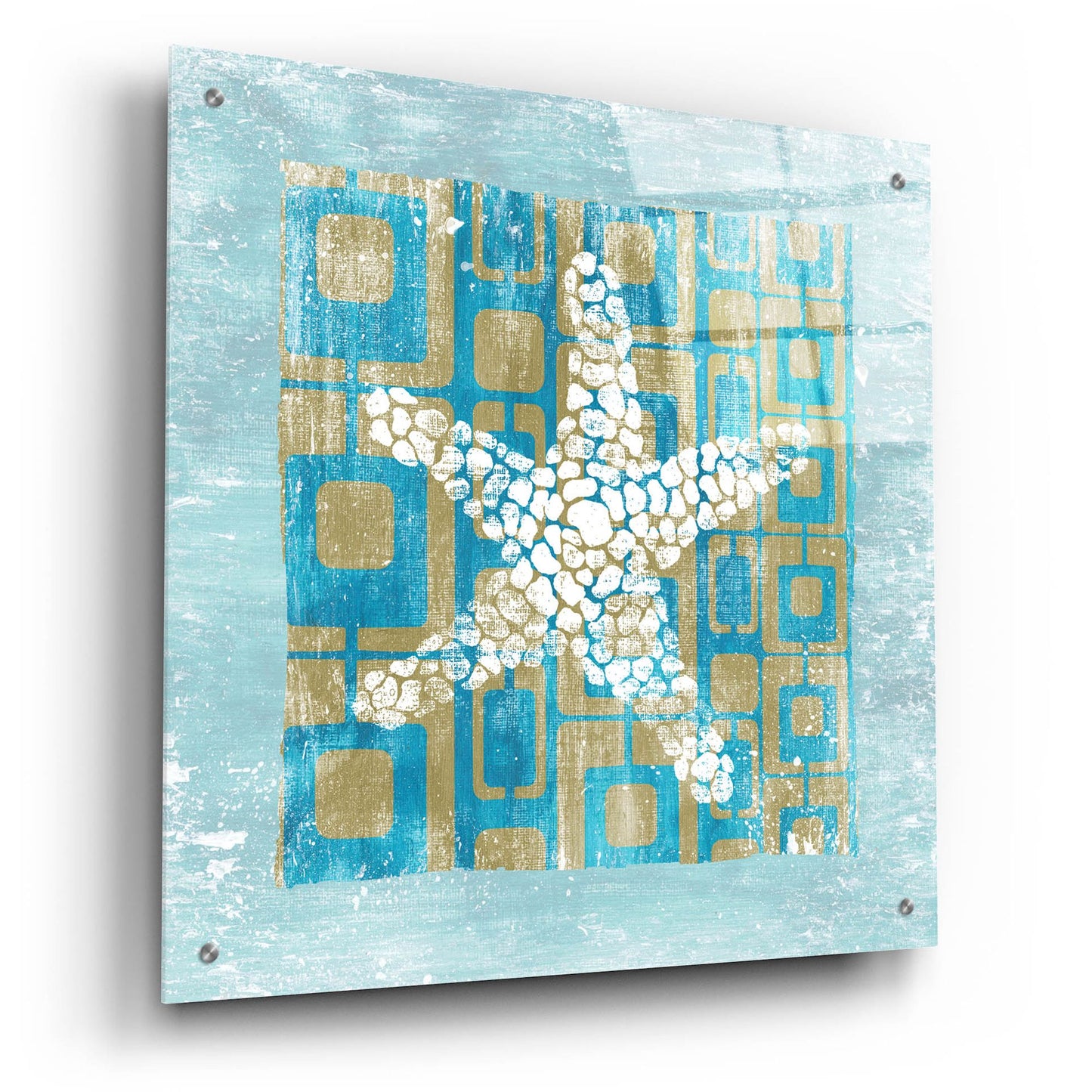 Epic Art ' Shell Game 3' by Alicia Soave, Acrylic Glass Wall Art,24x24