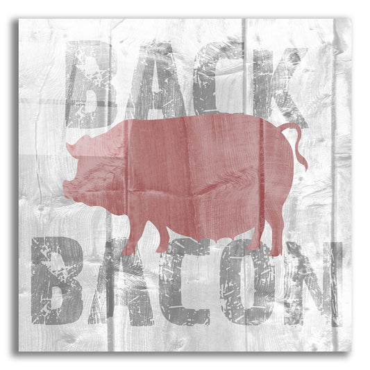 Epic Art ' Back Bacon' by Alicia Soave, Acrylic Glass Wall Art