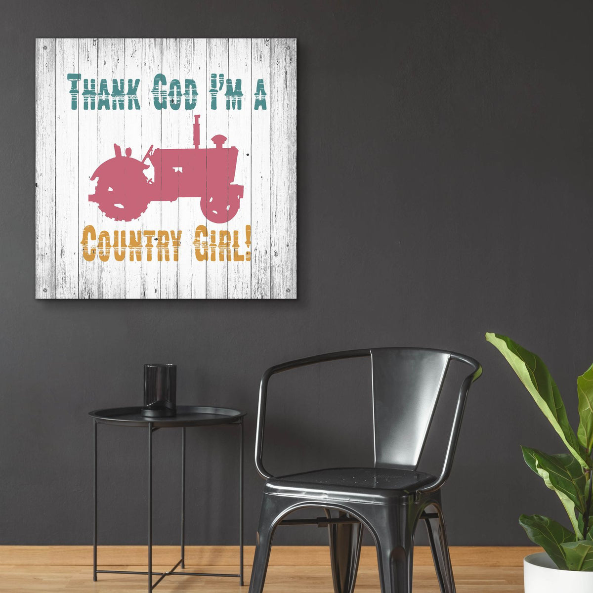 Country Girl by Alicia Soave - 36x36 acrylic wall art in a room