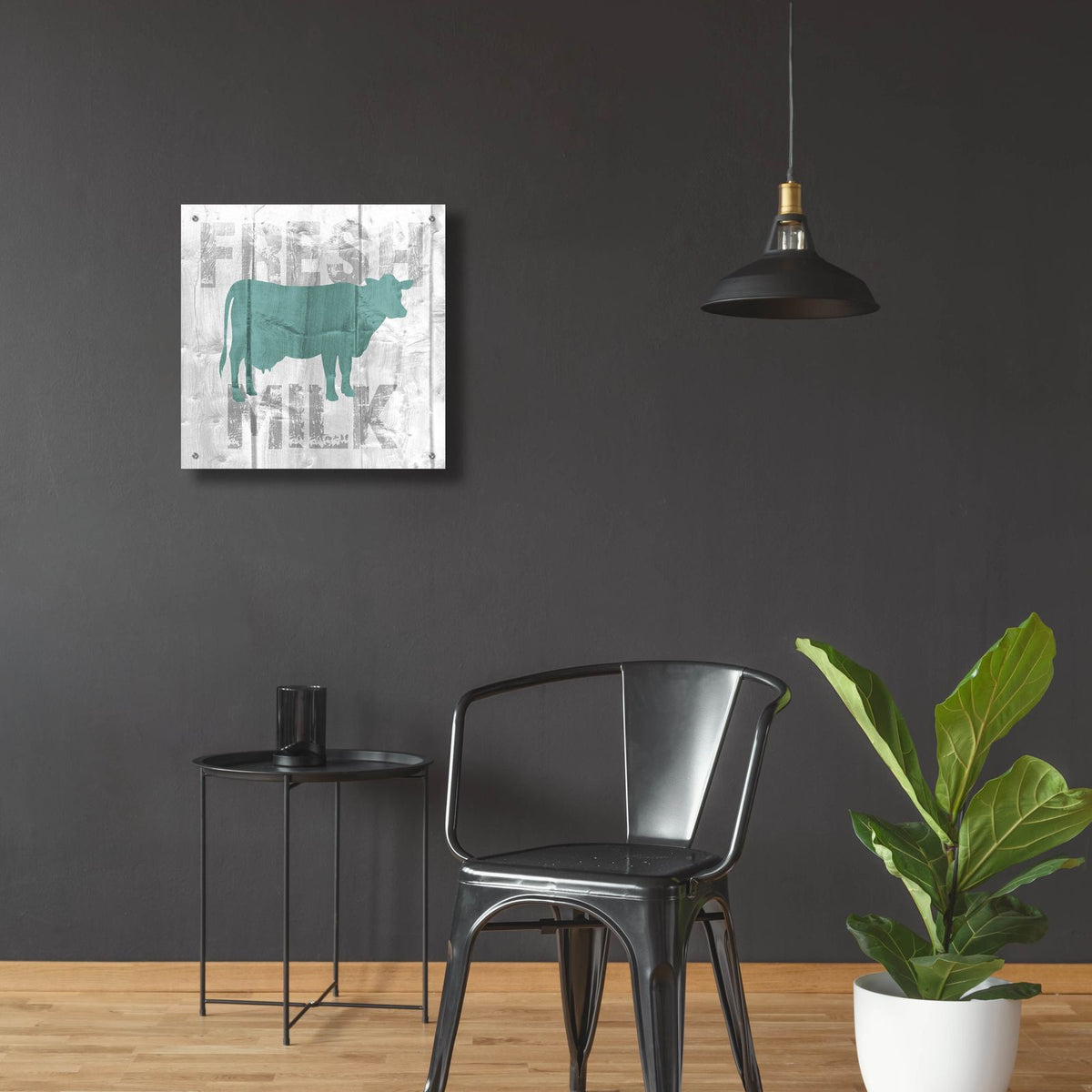 Fresh Milk by Alicia Soave - 24x24 acrylic wall art in a room
