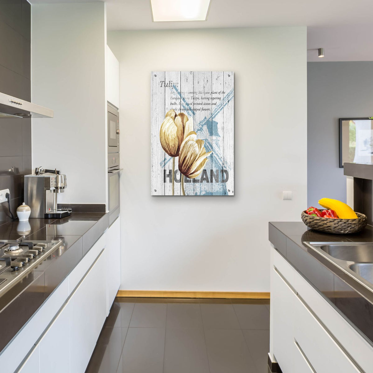 Holland Tulips by Alicia Soave - 24x36 acrylic wall art in a room