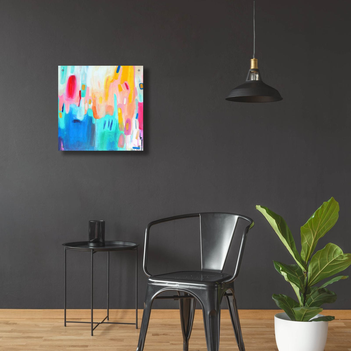 Airport Road by Amira Rahim - 24x24 acrylic wall art in a room