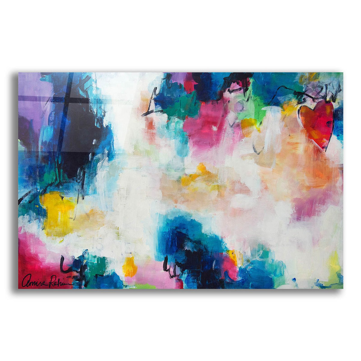 Heart of the Matter by Amira Rahim acrylic glass wall art