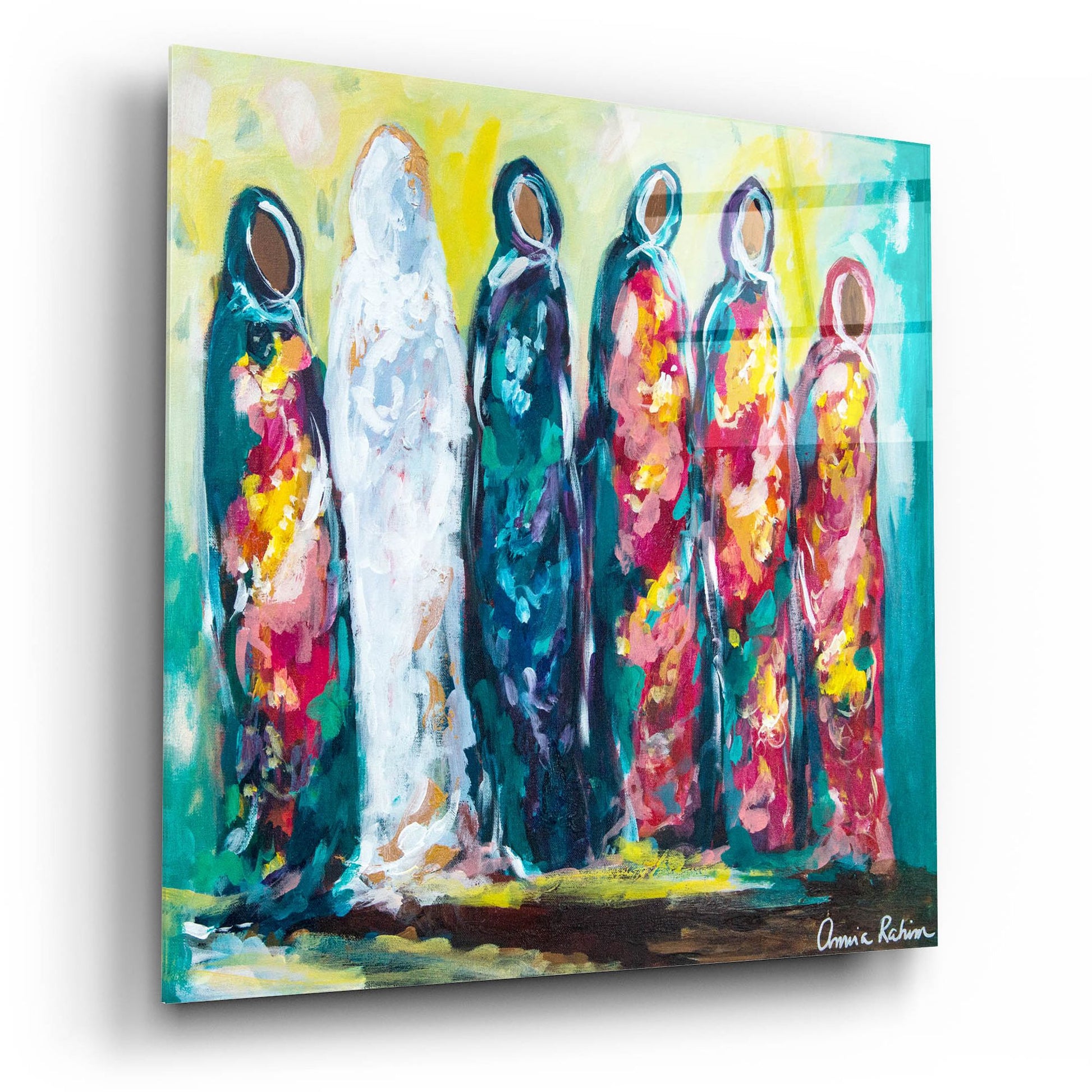 Epic Art ' The Wedding' by Amira Rahim, Acrylic Glass Wall Art,12x12