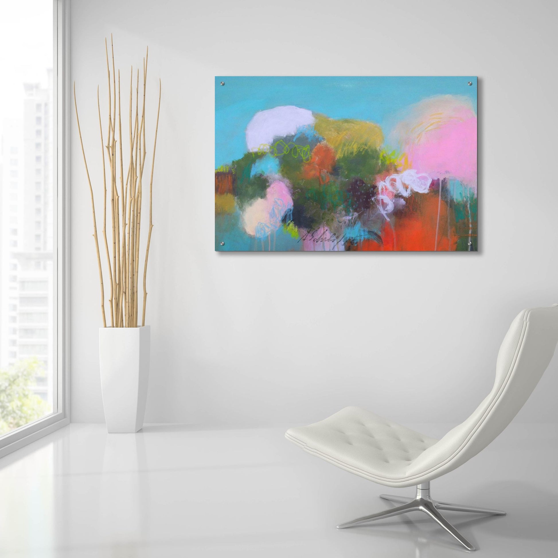 Epic Art ' A Day at the Coast 0.3' by Anna Schueler, Acrylic Glass Wall Art,36x24