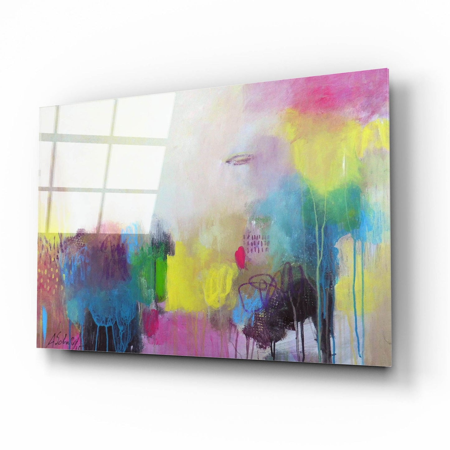 Epic Art ' A Day at the Coast 0.4' by Anna Schueler, Acrylic Glass Wall Art,16x12