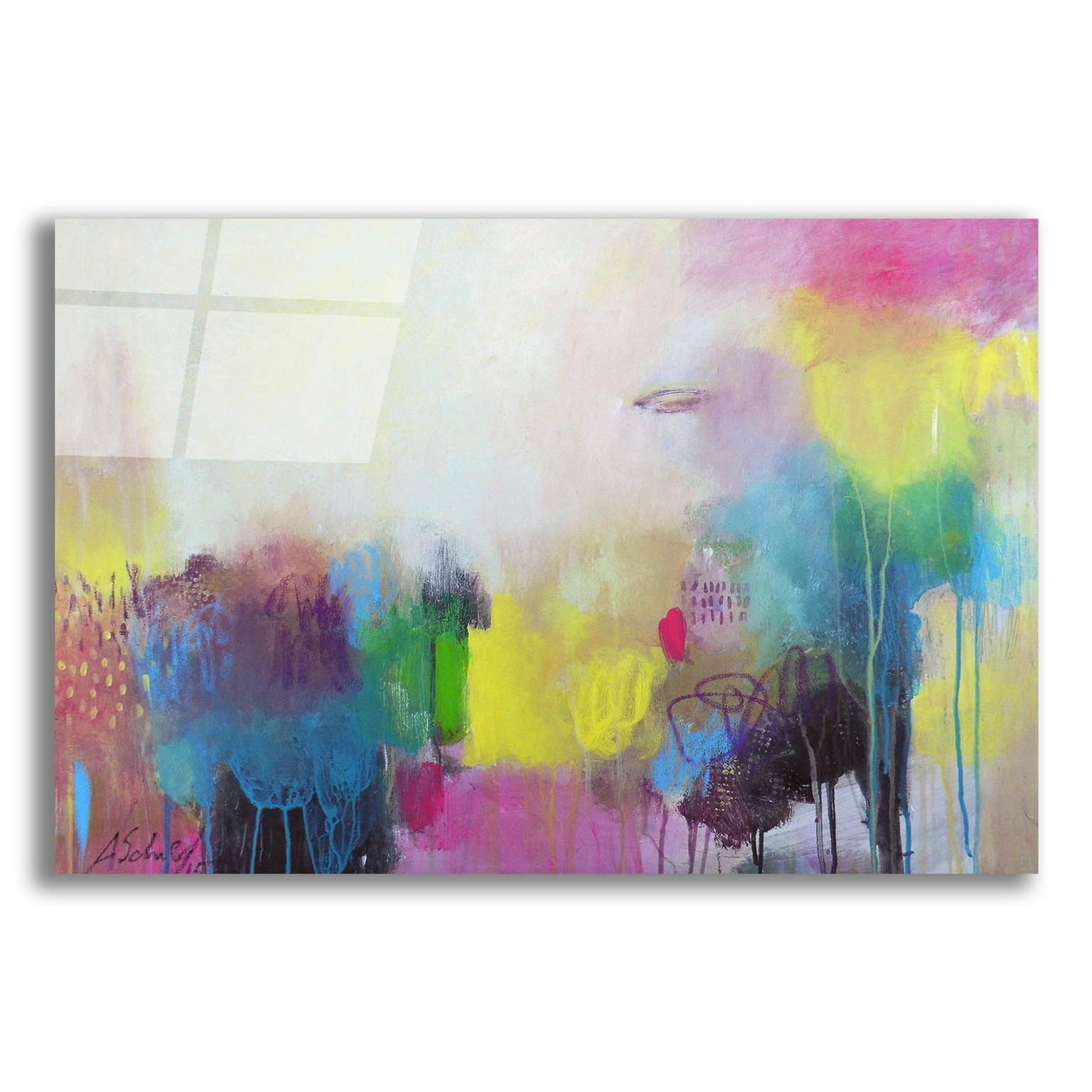 Epic Art ' A Day at the Coast 0.4' by Anna Schueler, Acrylic Glass Wall Art,24x16