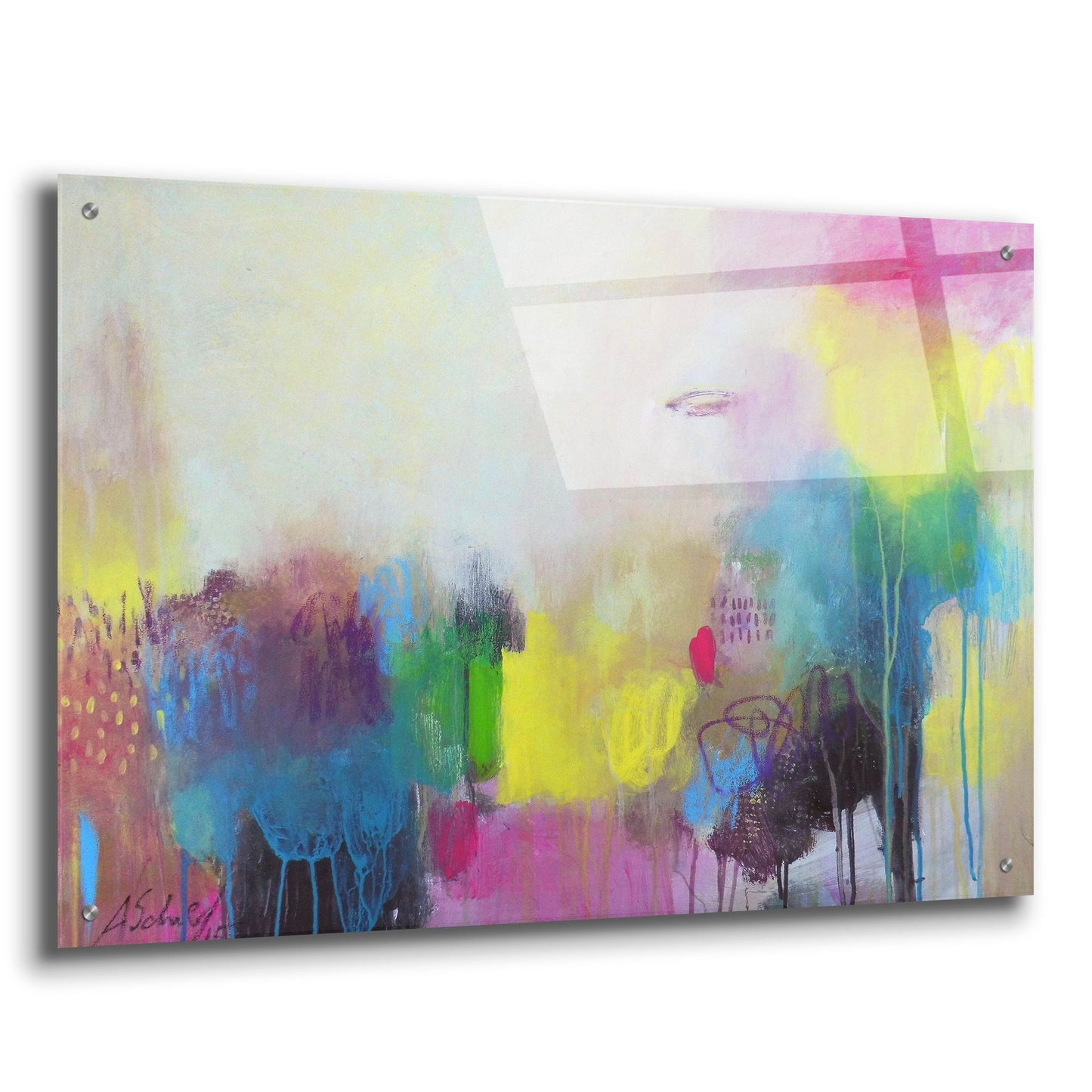 Epic Art ' A Day at the Coast 0.4' by Anna Schueler, Acrylic Glass Wall Art,36x24