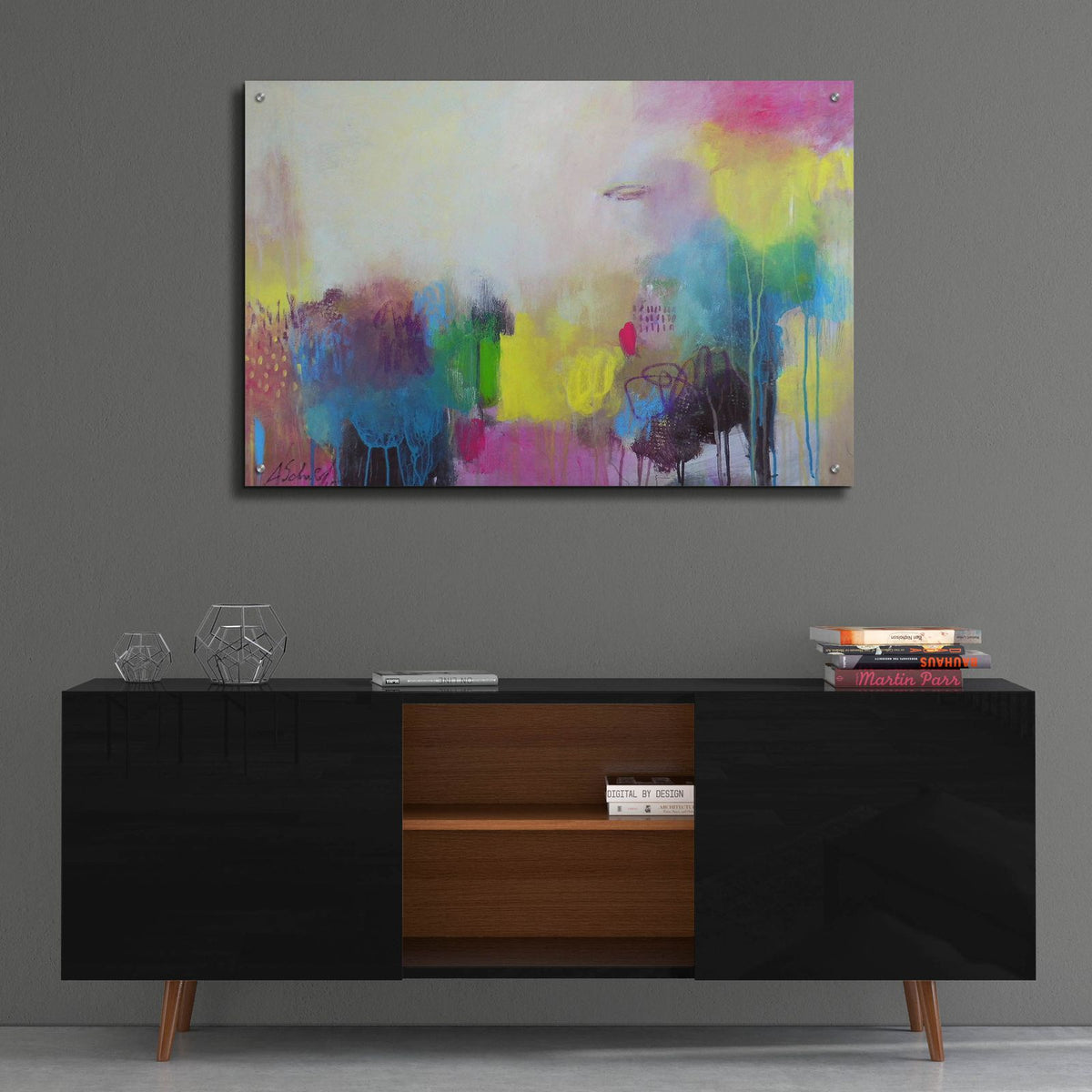 A Day at the Coast 0.4 by Anna Schueler - 36x24 acrylic wall art in a room