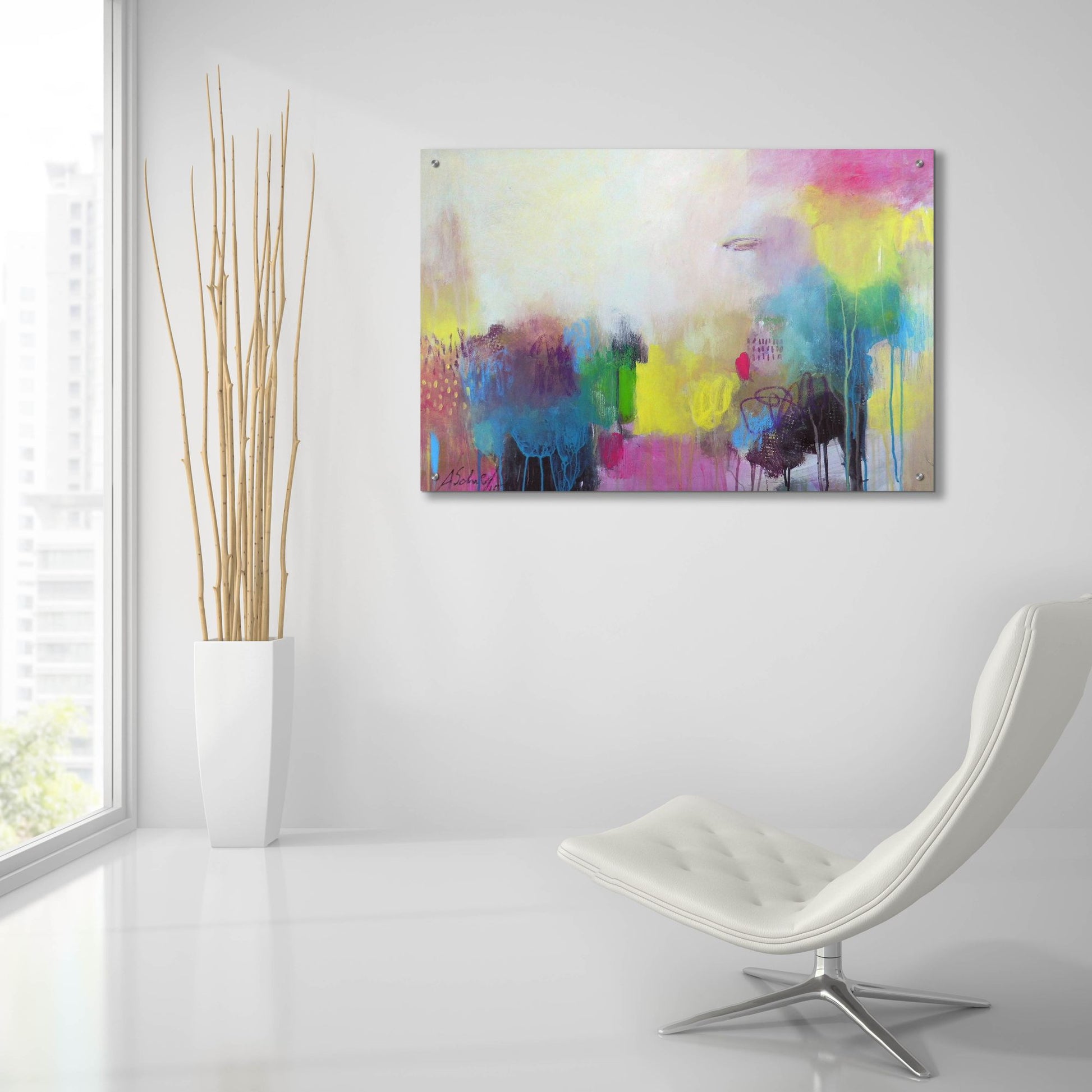 Epic Art ' A Day at the Coast 0.4' by Anna Schueler, Acrylic Glass Wall Art,36x24