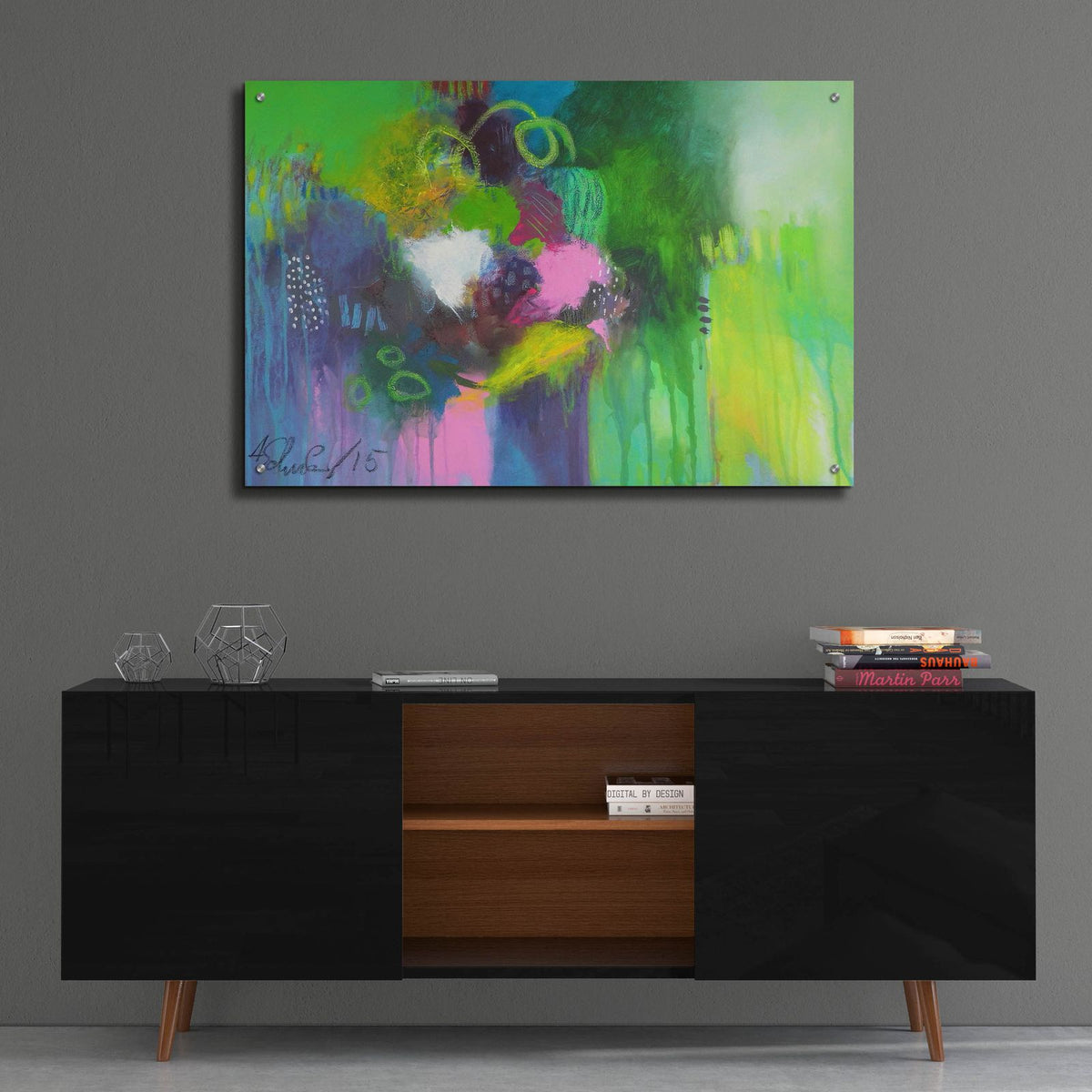 A Day at the Coast 0.6 by Anna Schueler - 36x24 acrylic wall art in a room