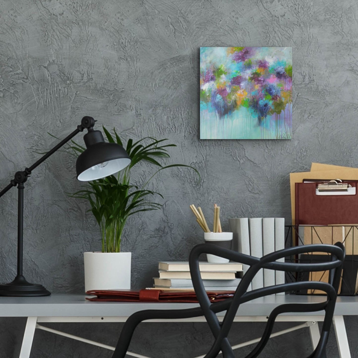 Epic Art ' Don't Hold Back The Feeling' by Anna Schueler, Acrylic Glass Wall Art,12x12