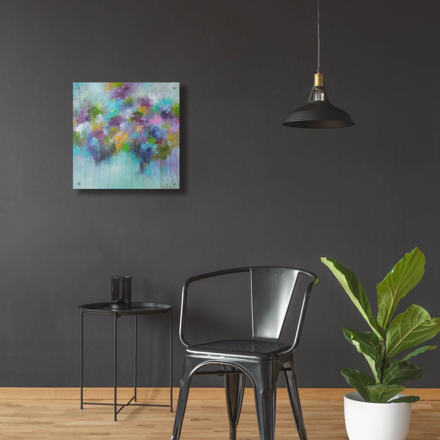 Epic Art ' Don't Hold Back The Feeling' by Anna Schueler, Acrylic Glass Wall Art,24x24