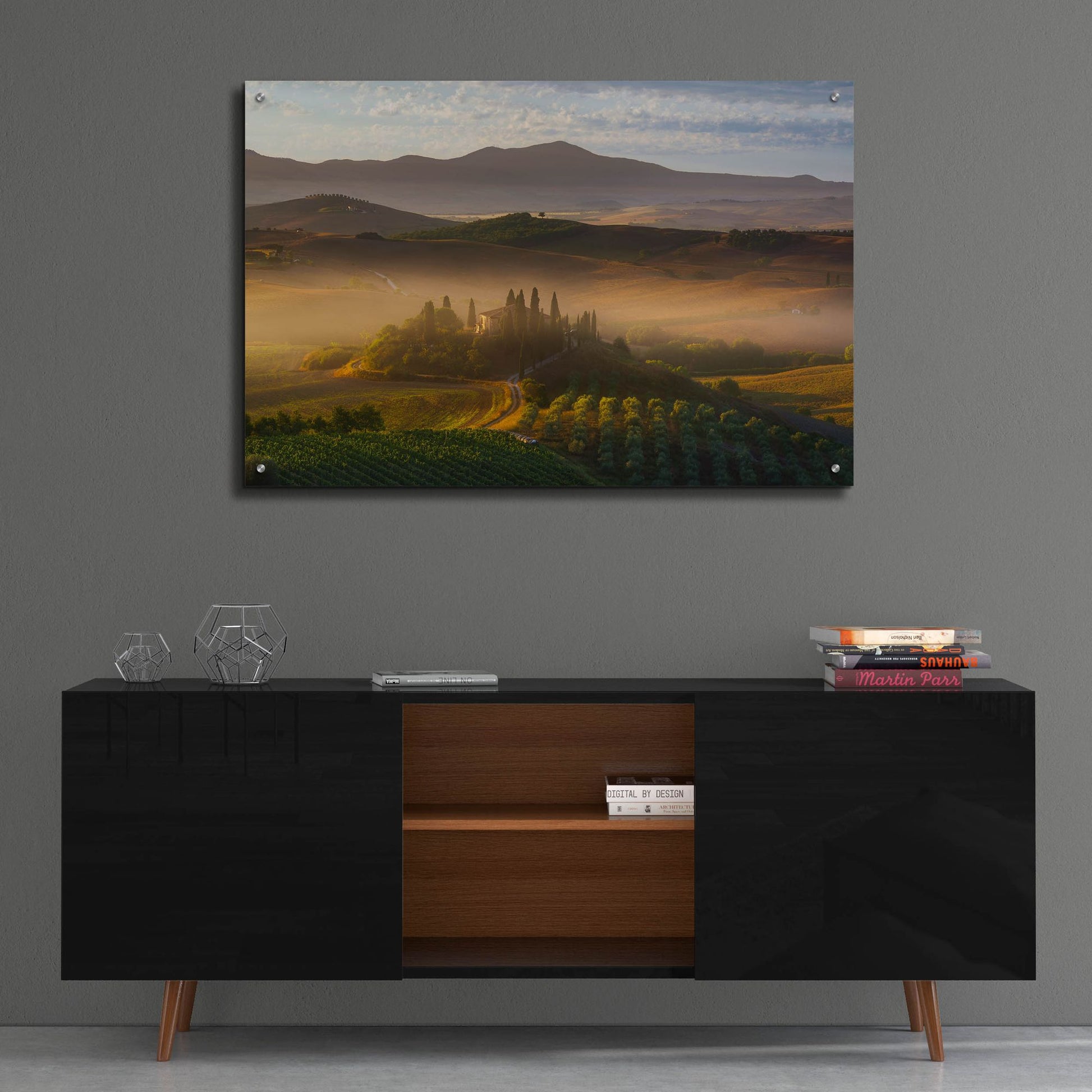 Epic Art ' Il Belvedere' by Anne Schneidersmann, Acrylic Glass Wall Art,36x24