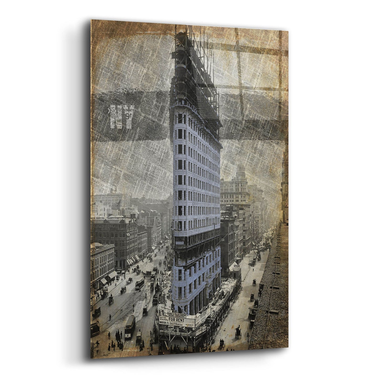 Epic Art ' New York I' by Art Roberts, Acrylic Glass Wall Art,12x16