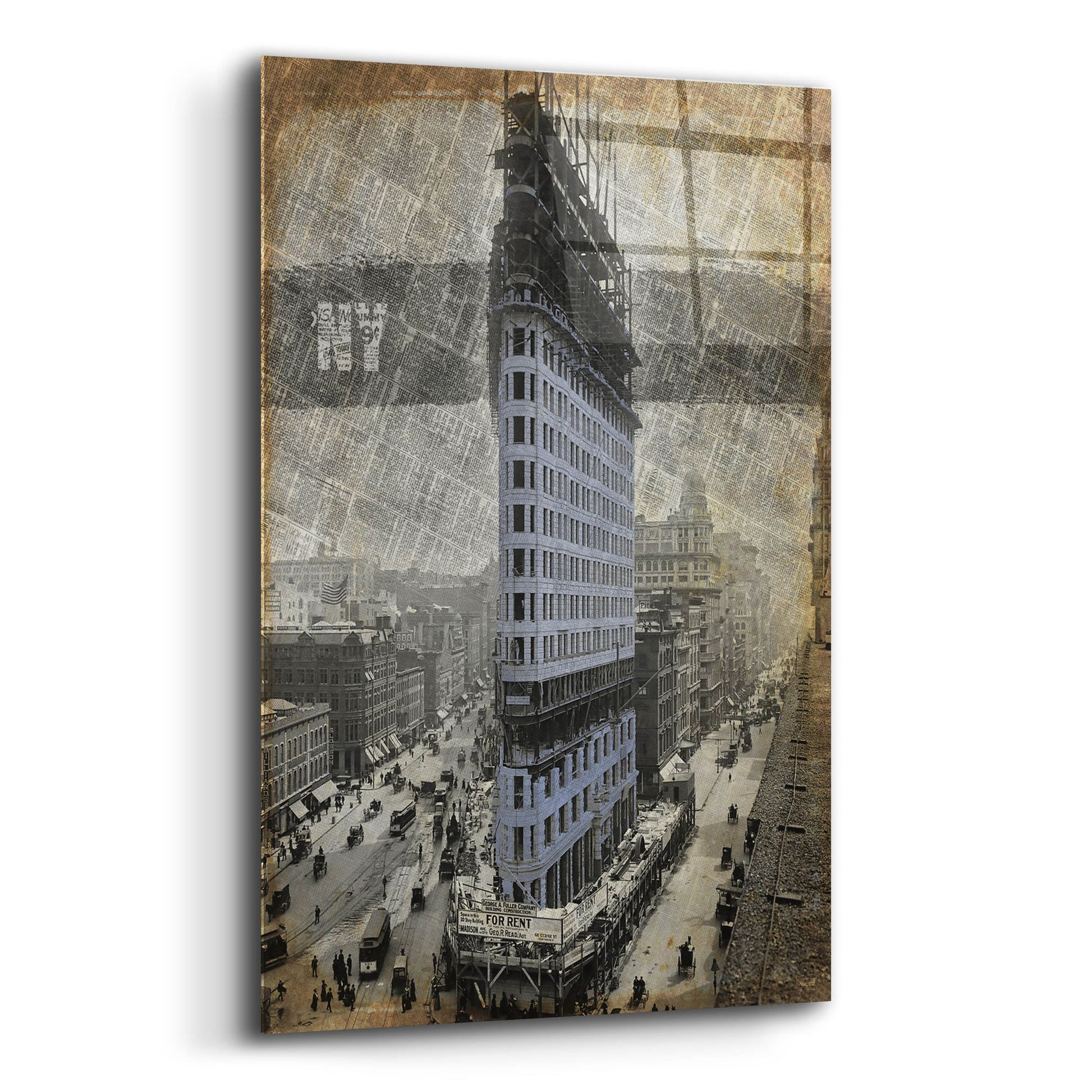 Epic Art ' New York I' by Art Roberts, Acrylic Glass Wall Art,12x16