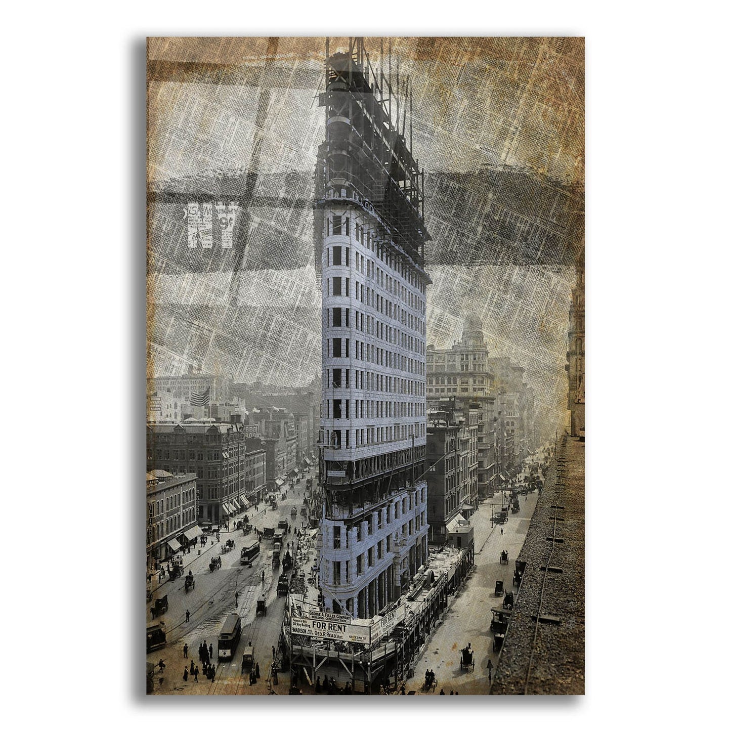 Epic Art ' New York I' by Art Roberts, Acrylic Glass Wall Art,12x16