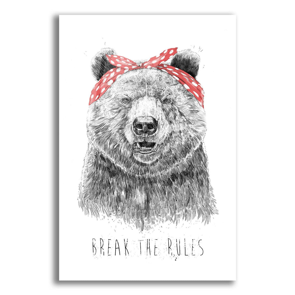 Break The Rules by Balazs Solti acrylic glass wall art
