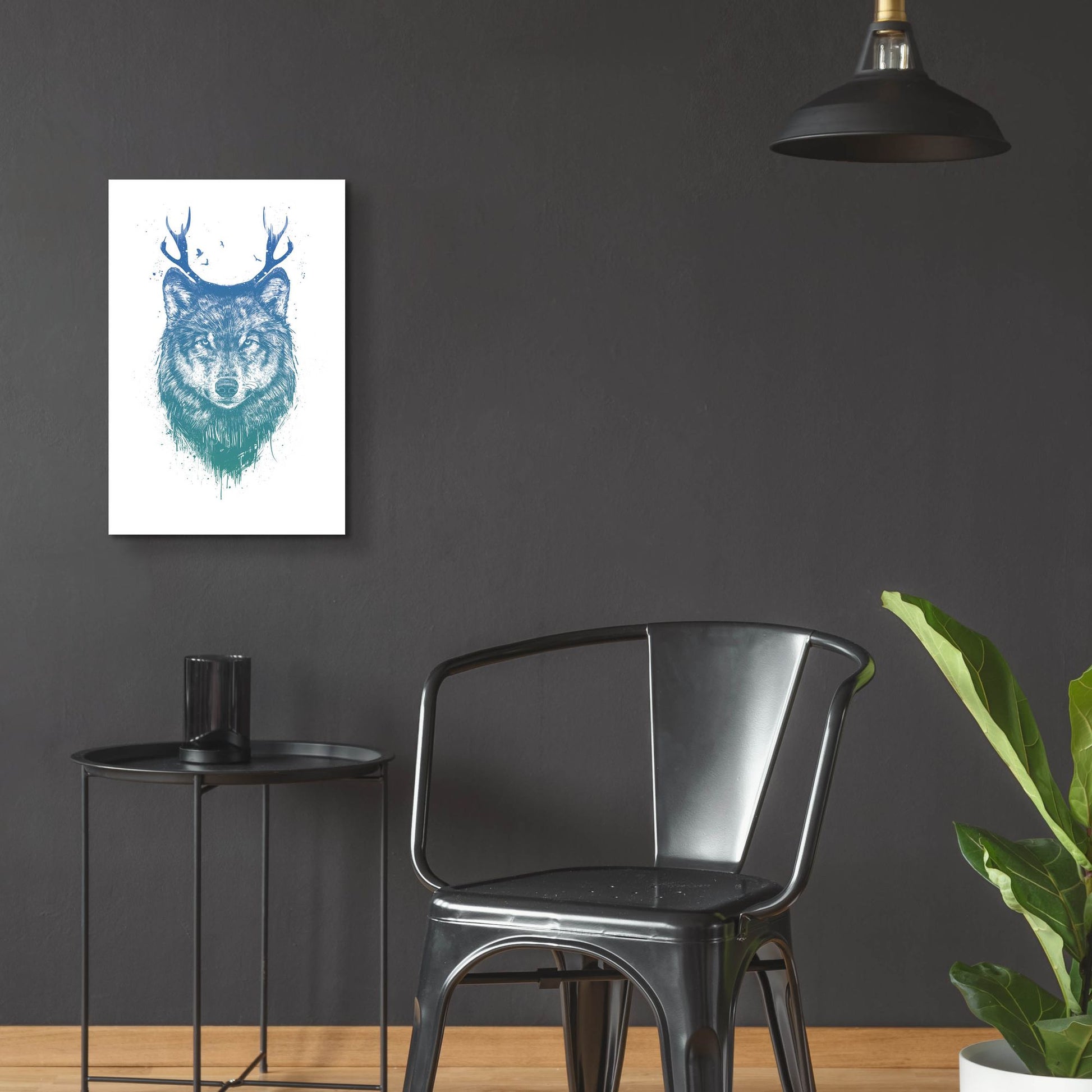 Epic Art ' I'm Your Deer' by Balazs Solti, Acrylic Glass Wall Art,16x24