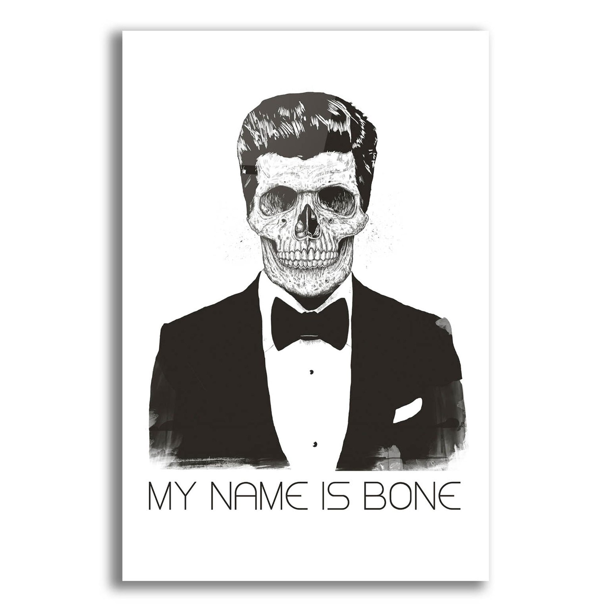 Epic Art ' My Name is Bone' by Balazs Solti, Acrylic Glass Wall Art