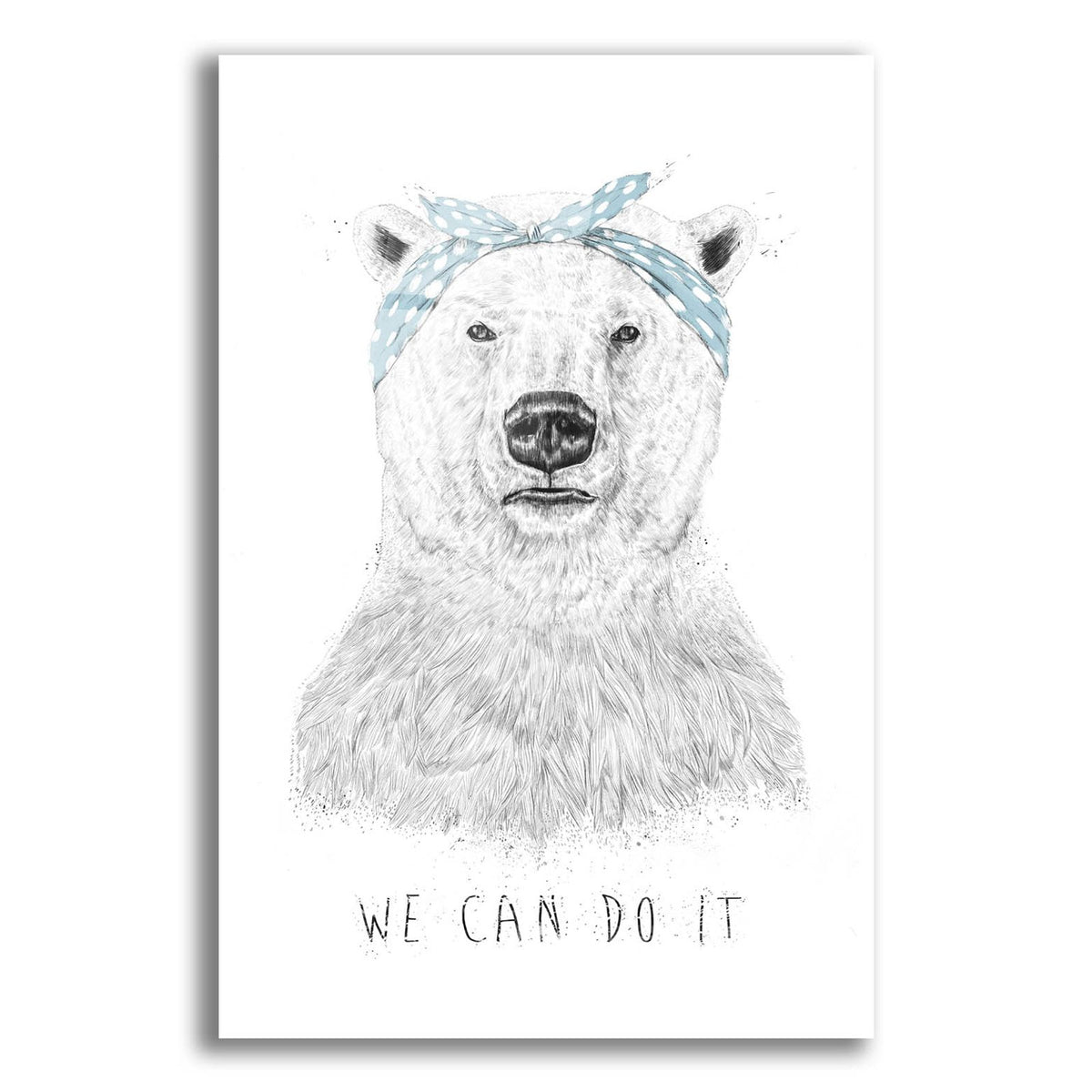 We Can Do It by Balazs Solti acrylic glass wall art
