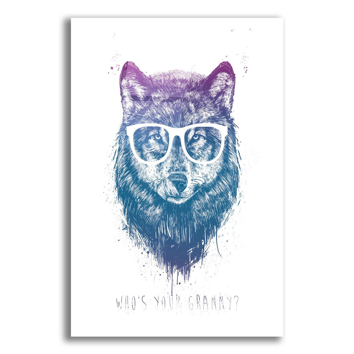 Who's Your Granny by Balazs Solti acrylic glass wall art