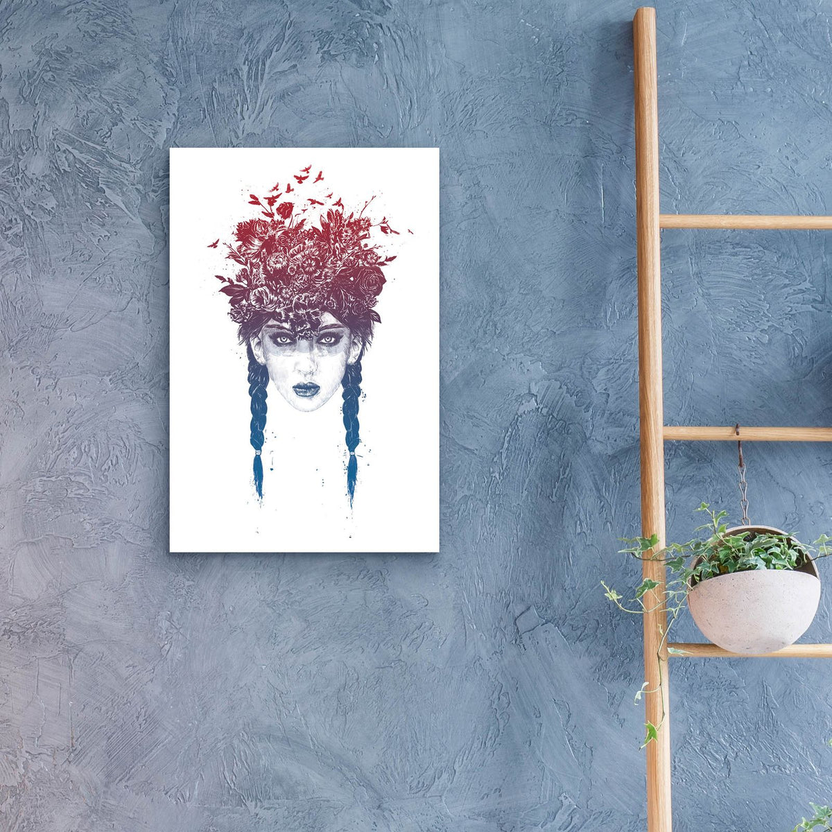 Summer Queen 2 by Balazs Solti - 16x24 acrylic wall art in a room