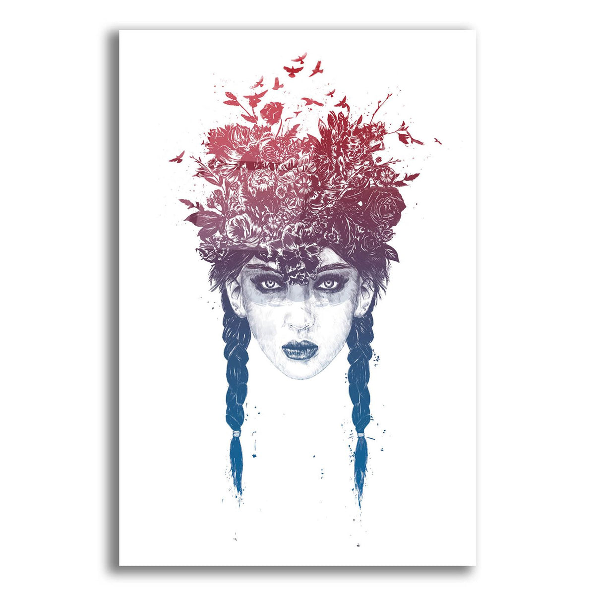Summer Queen 2 by Balazs Solti acrylic glass wall art