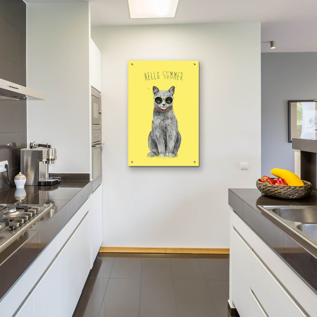 Hello Summer by Balazs Solti - 24x36 acrylic wall art in a room