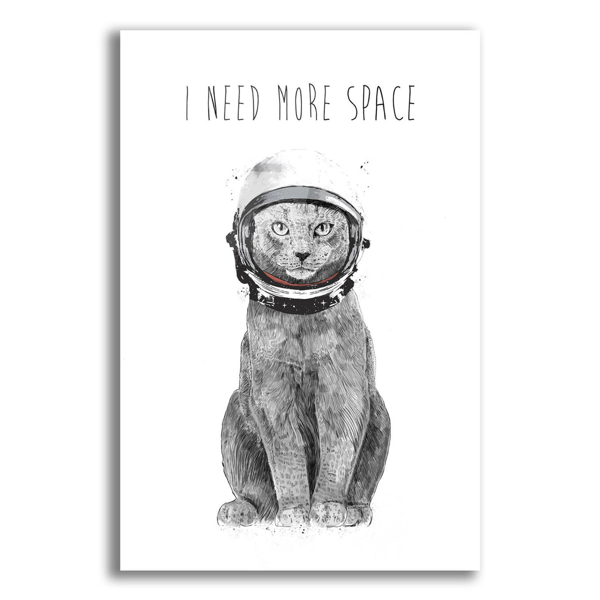 I Need More Space by Balazs Solti acrylic glass wall art