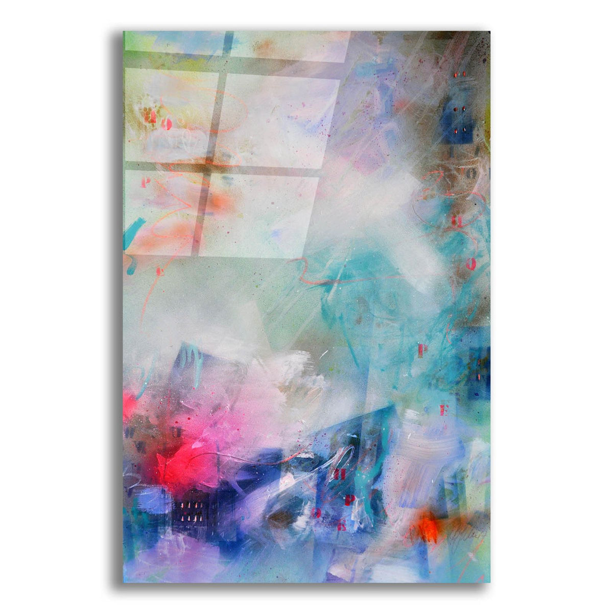 Hope 9 by Bea Garding Schubert acrylic glass wall art