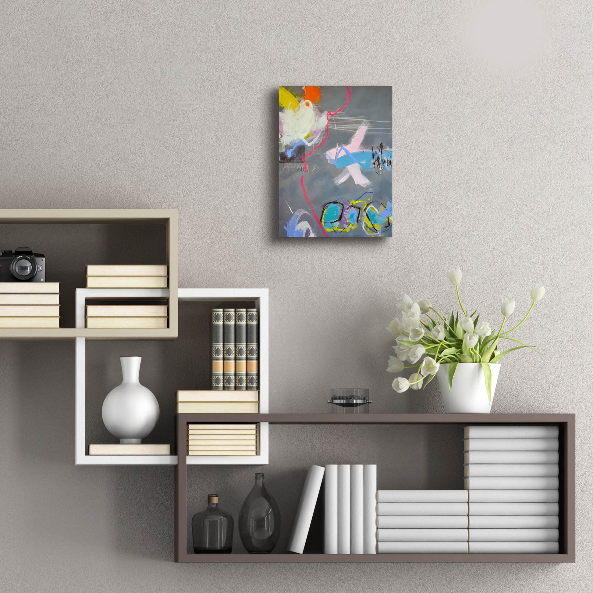 Epic Art ' A Dream 2' by Bea Garding Schubert, Acrylic Glass Wall Art,12x16