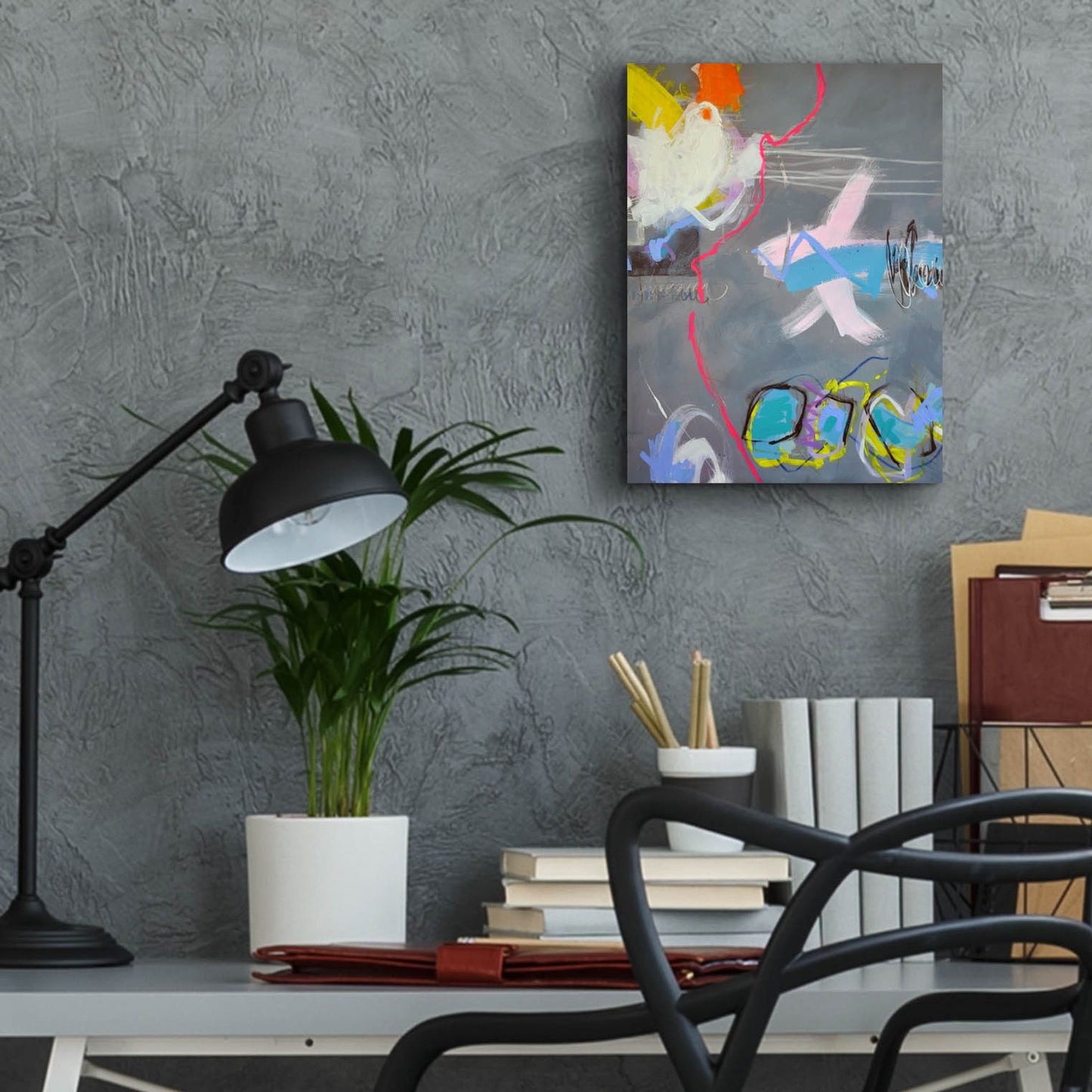 Epic Art ' A Dream 2' by Bea Garding Schubert, Acrylic Glass Wall Art,12x16