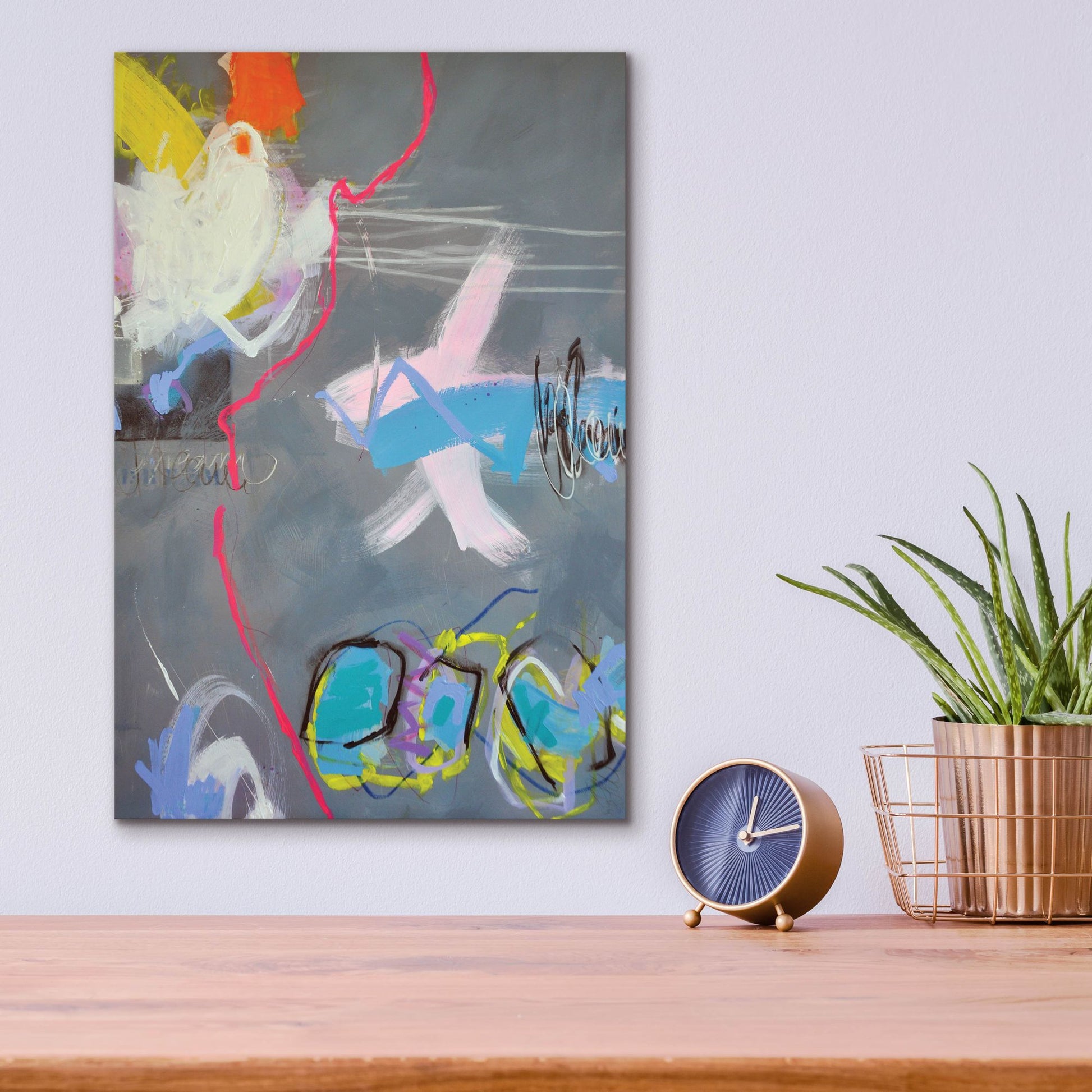 Epic Art ' A Dream 2' by Bea Garding Schubert, Acrylic Glass Wall Art,12x16