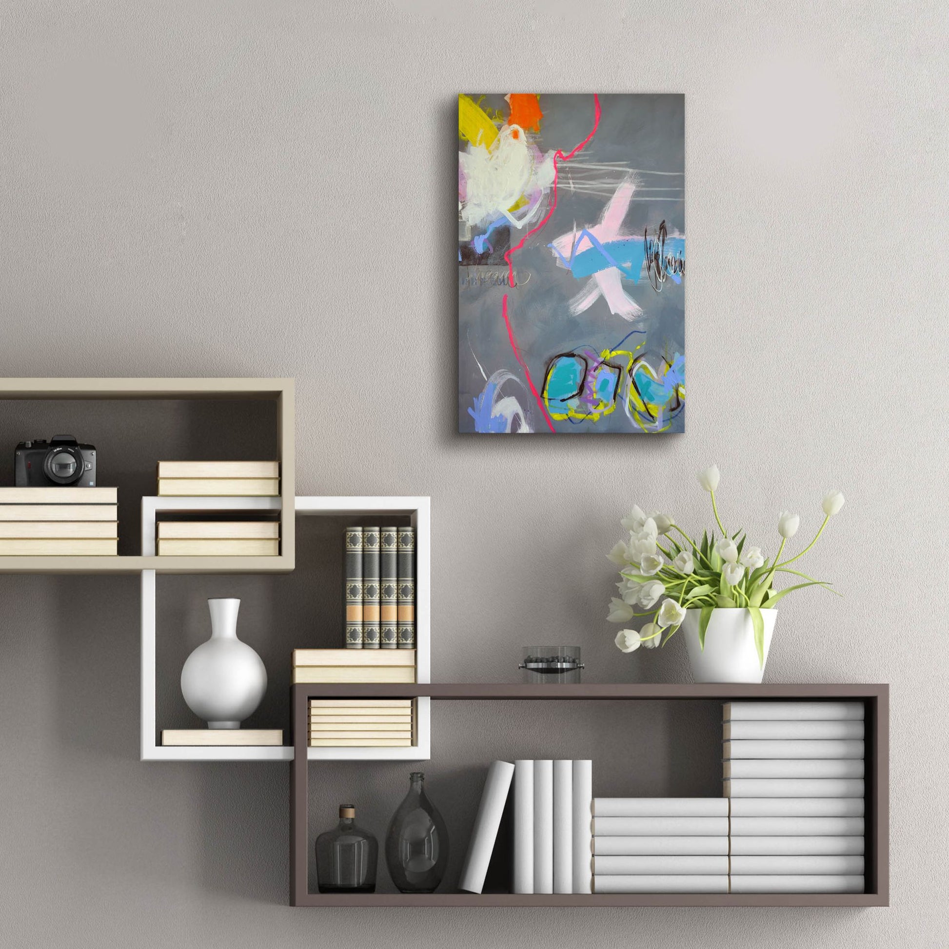 Epic Art ' A Dream 2' by Bea Garding Schubert, Acrylic Glass Wall Art,16x24