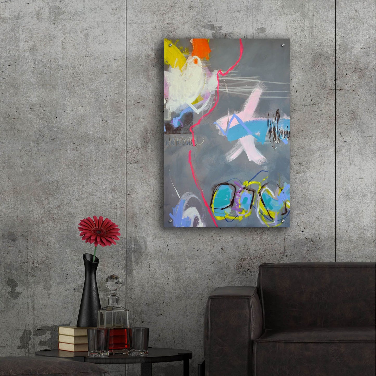 Epic Art ' A Dream 2' by Bea Garding Schubert, Acrylic Glass Wall Art,24x36