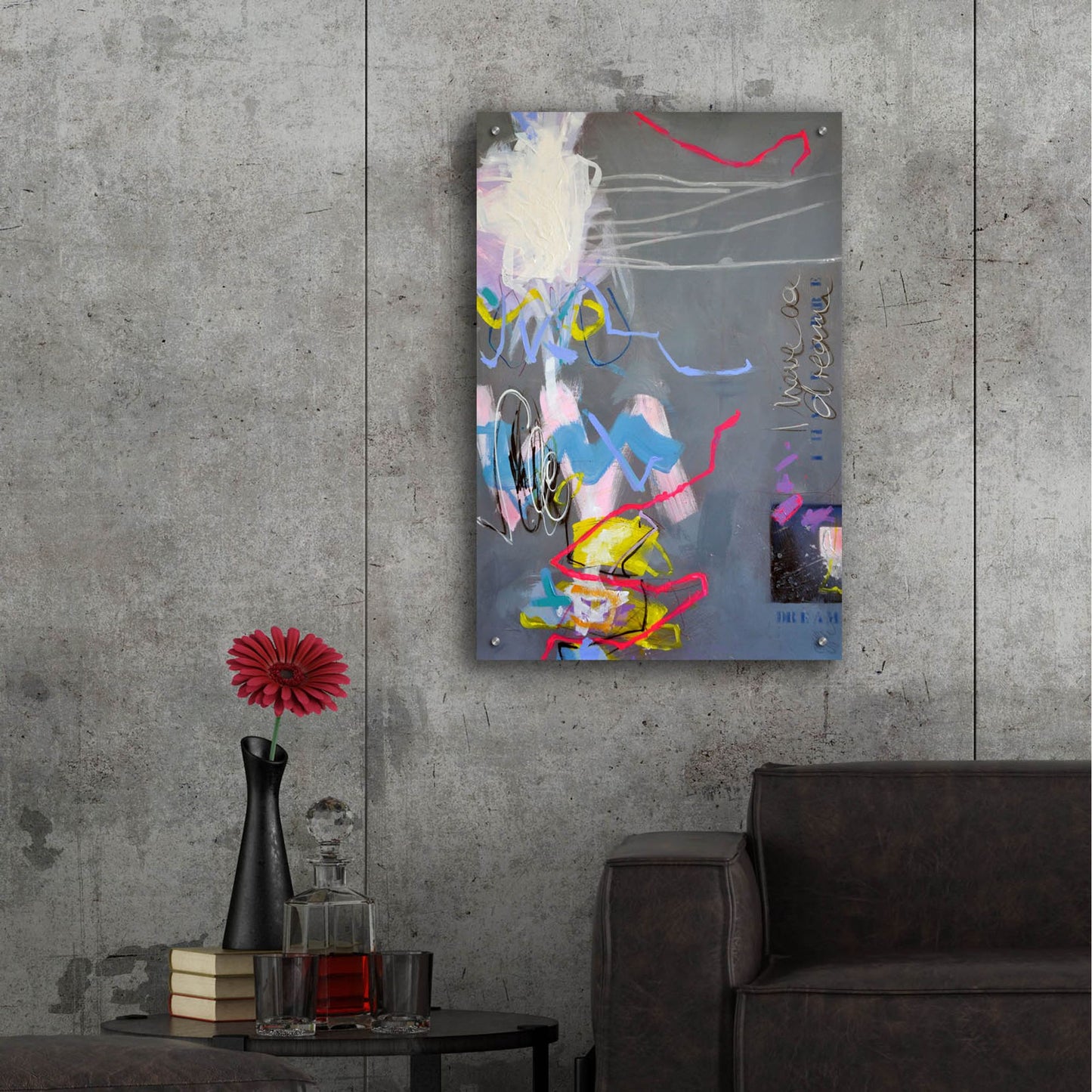 Epic Art ' A Dream 3' by Bea Garding Schubert, Acrylic Glass Wall Art,24x36