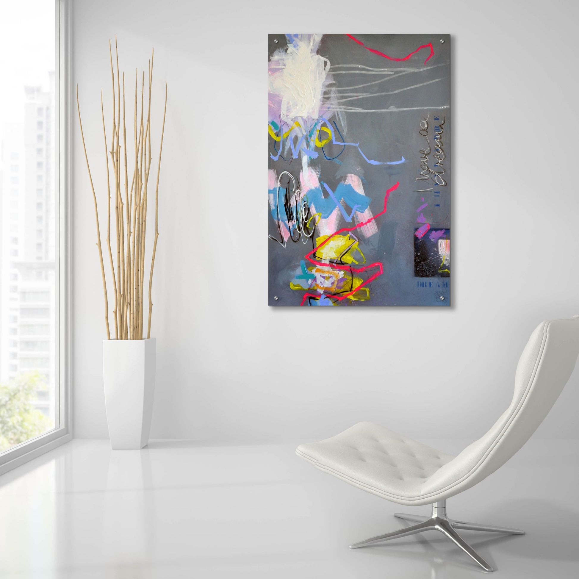 Epic Art ' A Dream 3' by Bea Garding Schubert, Acrylic Glass Wall Art,24x36