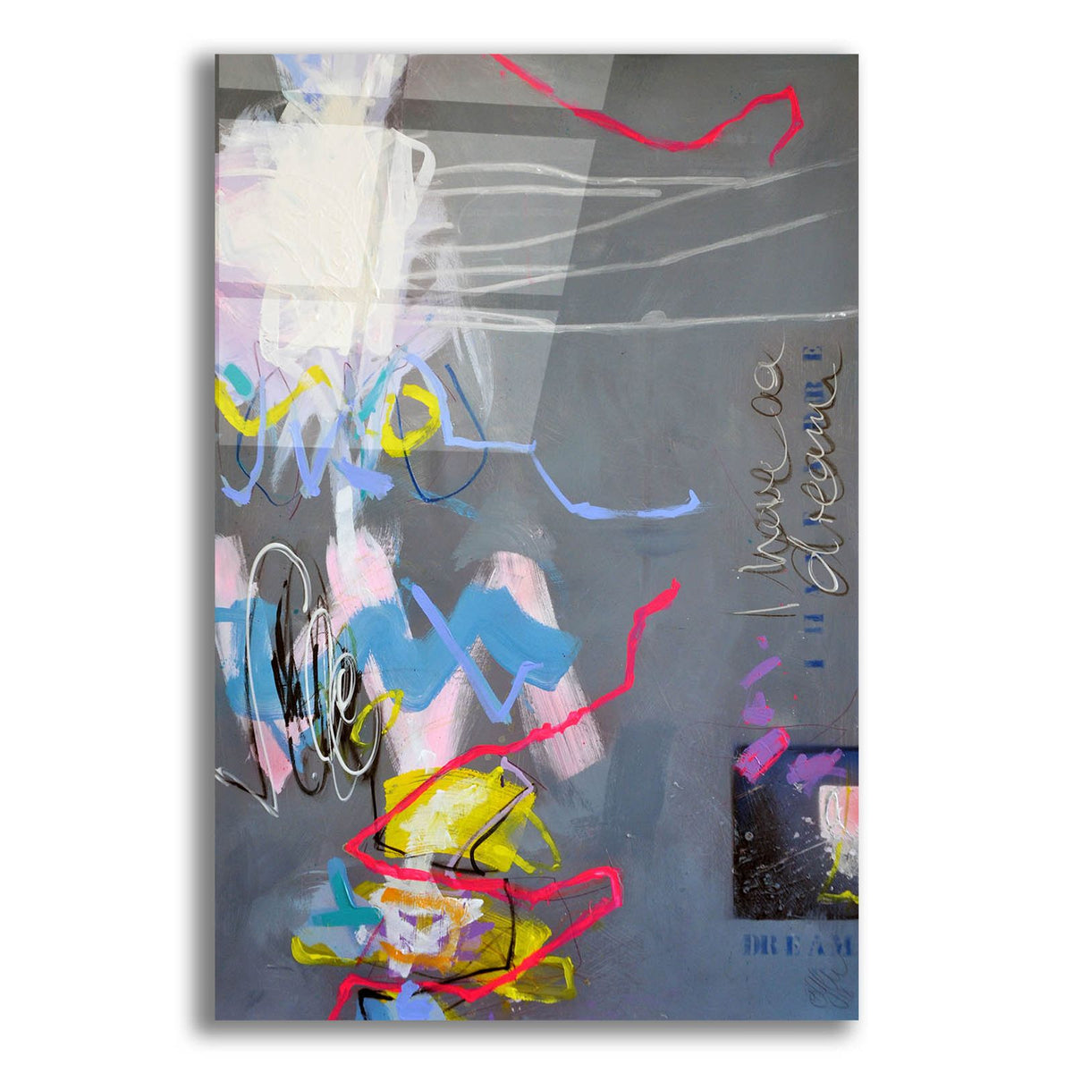 A Dream 3 by Bea Garding Schubert acrylic glass wall art