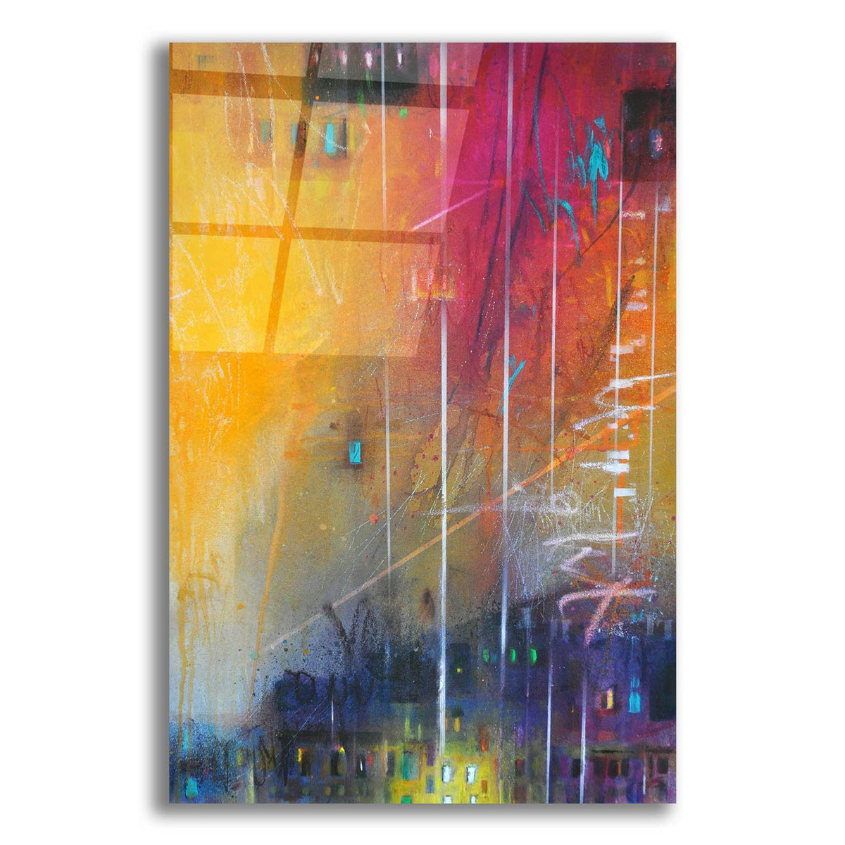 Light 17 by Bea Garding Schubert acrylic glass wall art