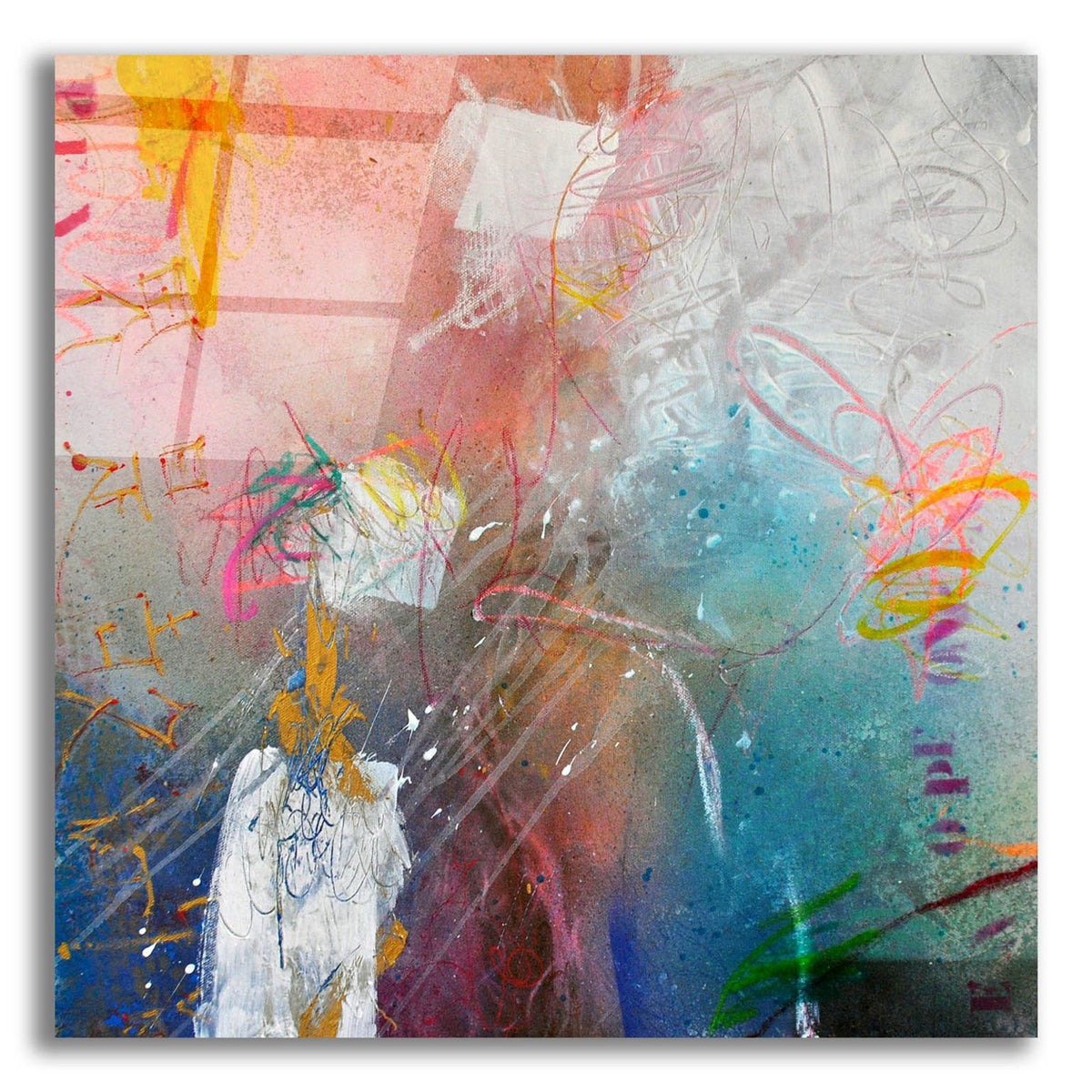 Open Your Mind 1 by Bea Garding Schubert acrylic glass wall art