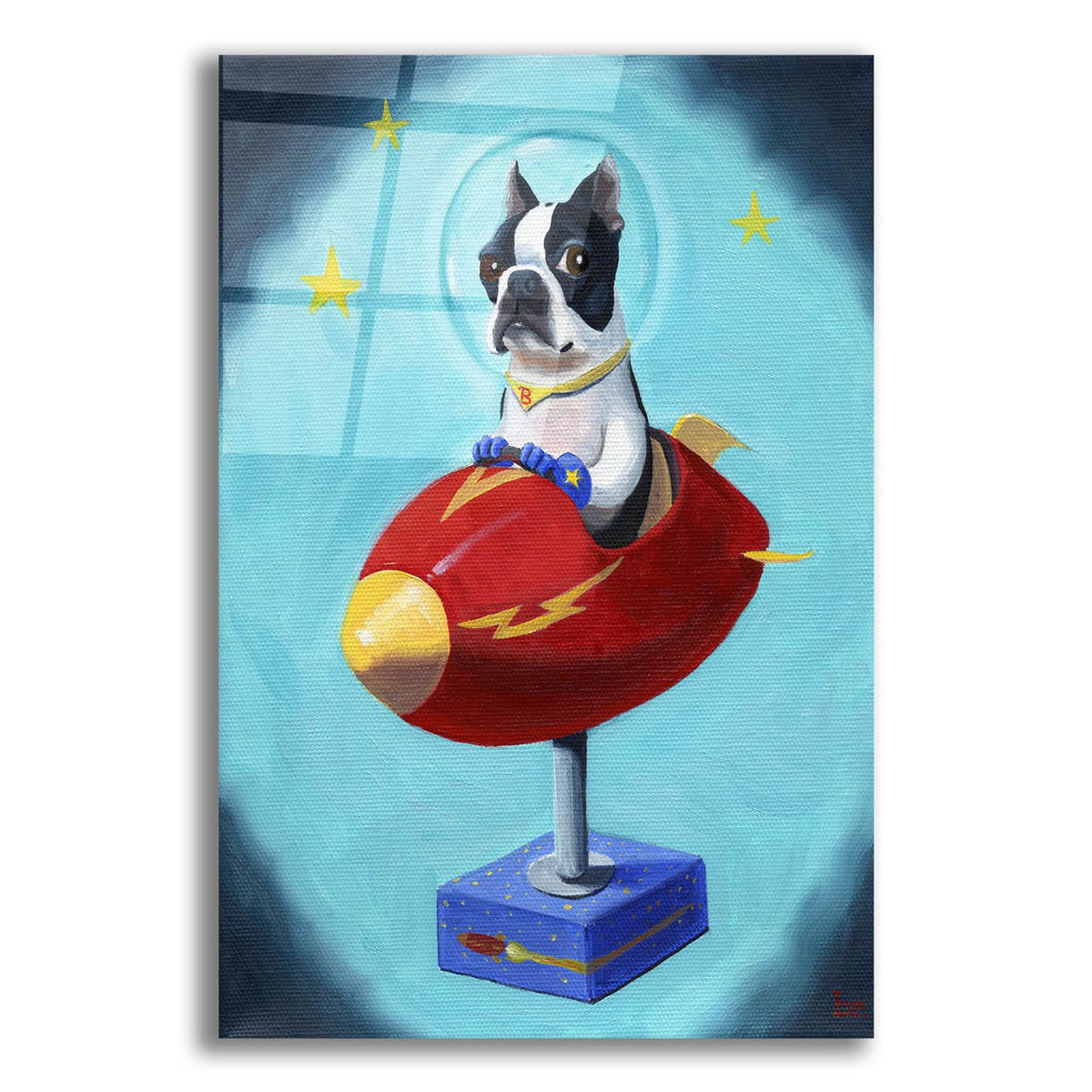 Boston Rocket by Brian Rubenacker acrylic glass wall art